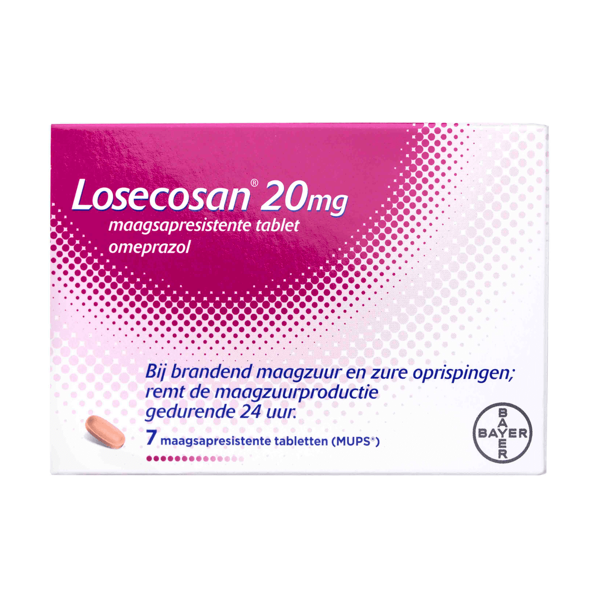 Losecosan Maagzuur Tabletten 7 stuks
