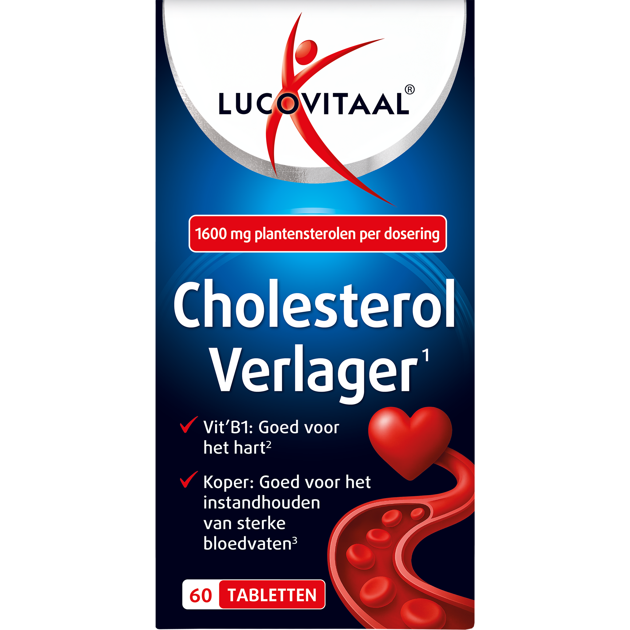 Lucovitaal Cholesterol Verlager Tabletten 60 stuks