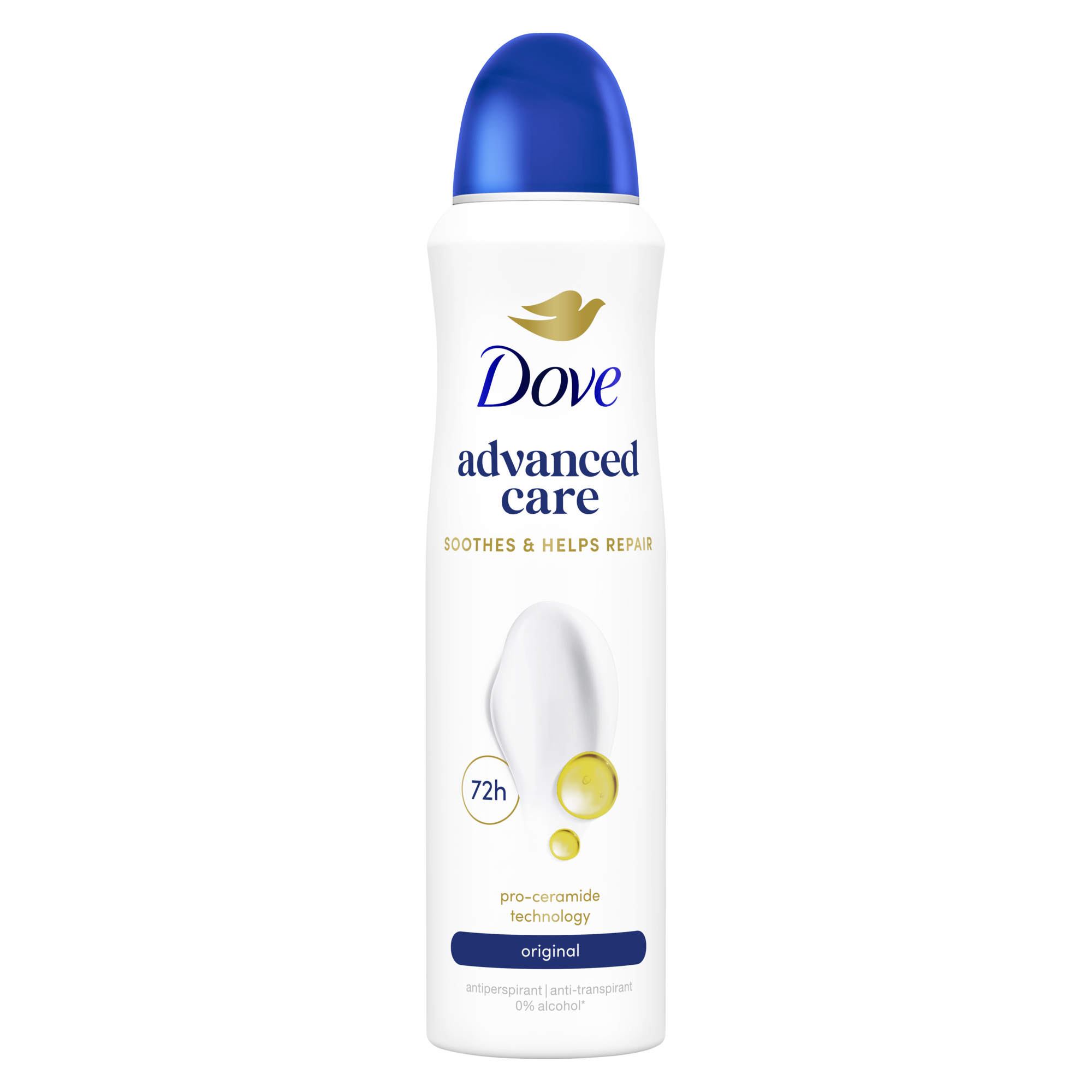Dove Advanced Care Original Anti-Transpirant Deodorant Spray 150 ML