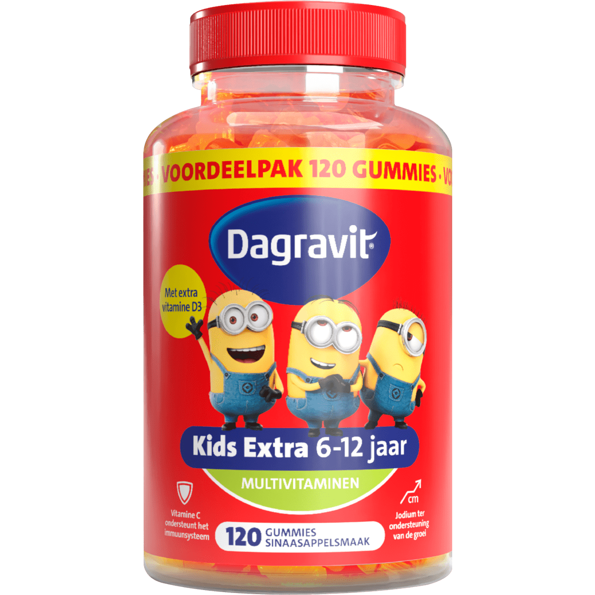 Dagravit Kids-Xtra 6-12 jaar Vitaminions 120 Gummies