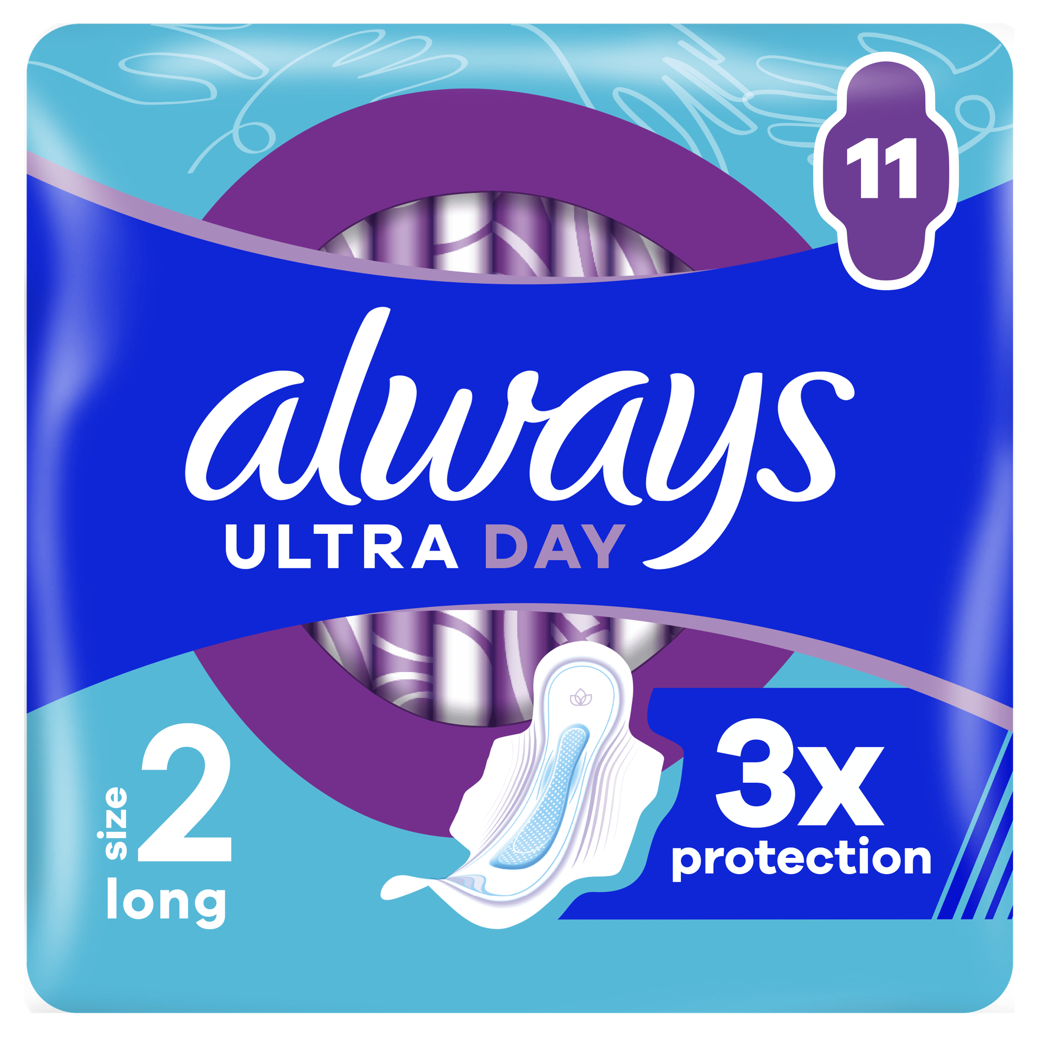 Always Maandverband Ultra Day Long Wings 11 stuks