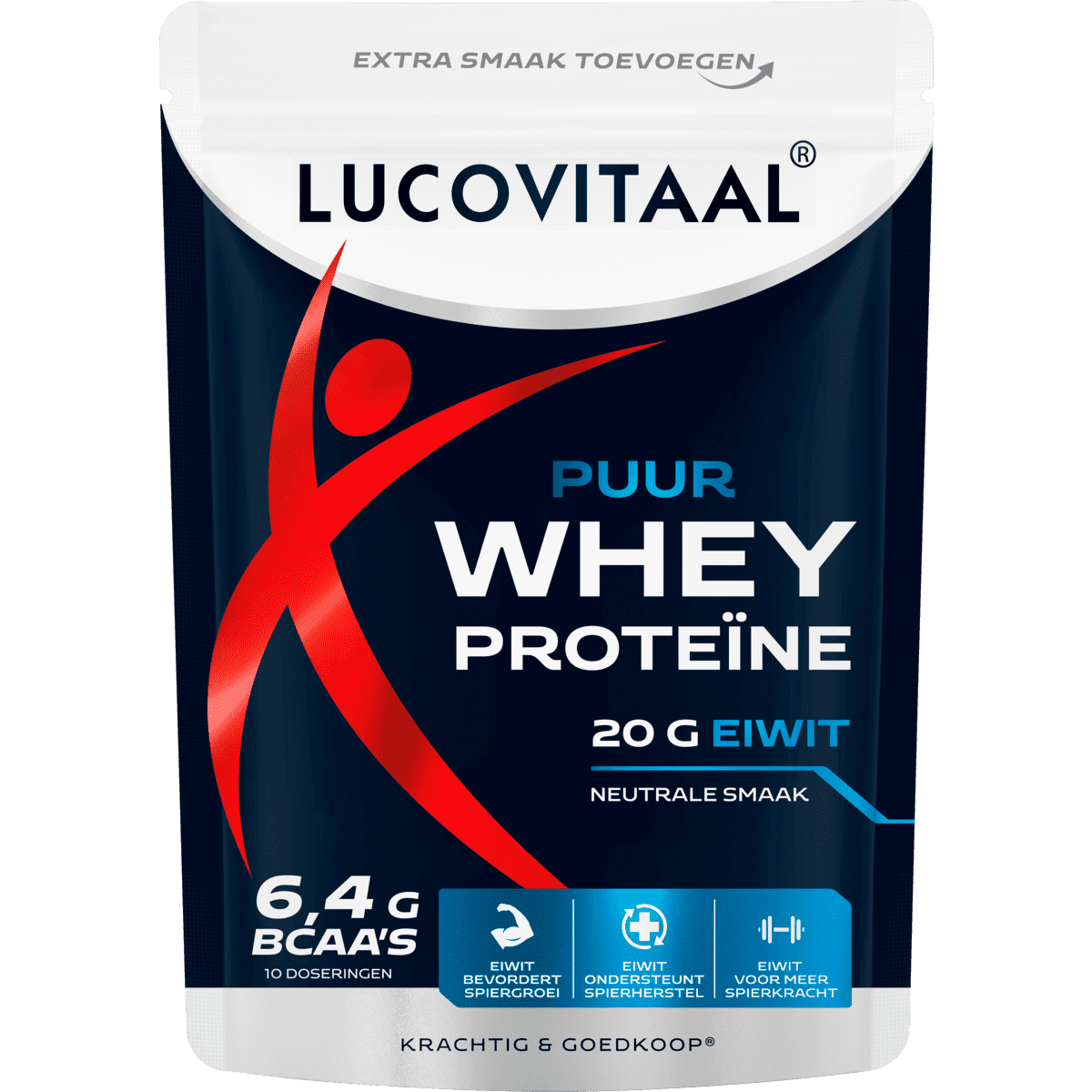 Lucovitaal Puur Whey Proteïne Poeder 250 gram