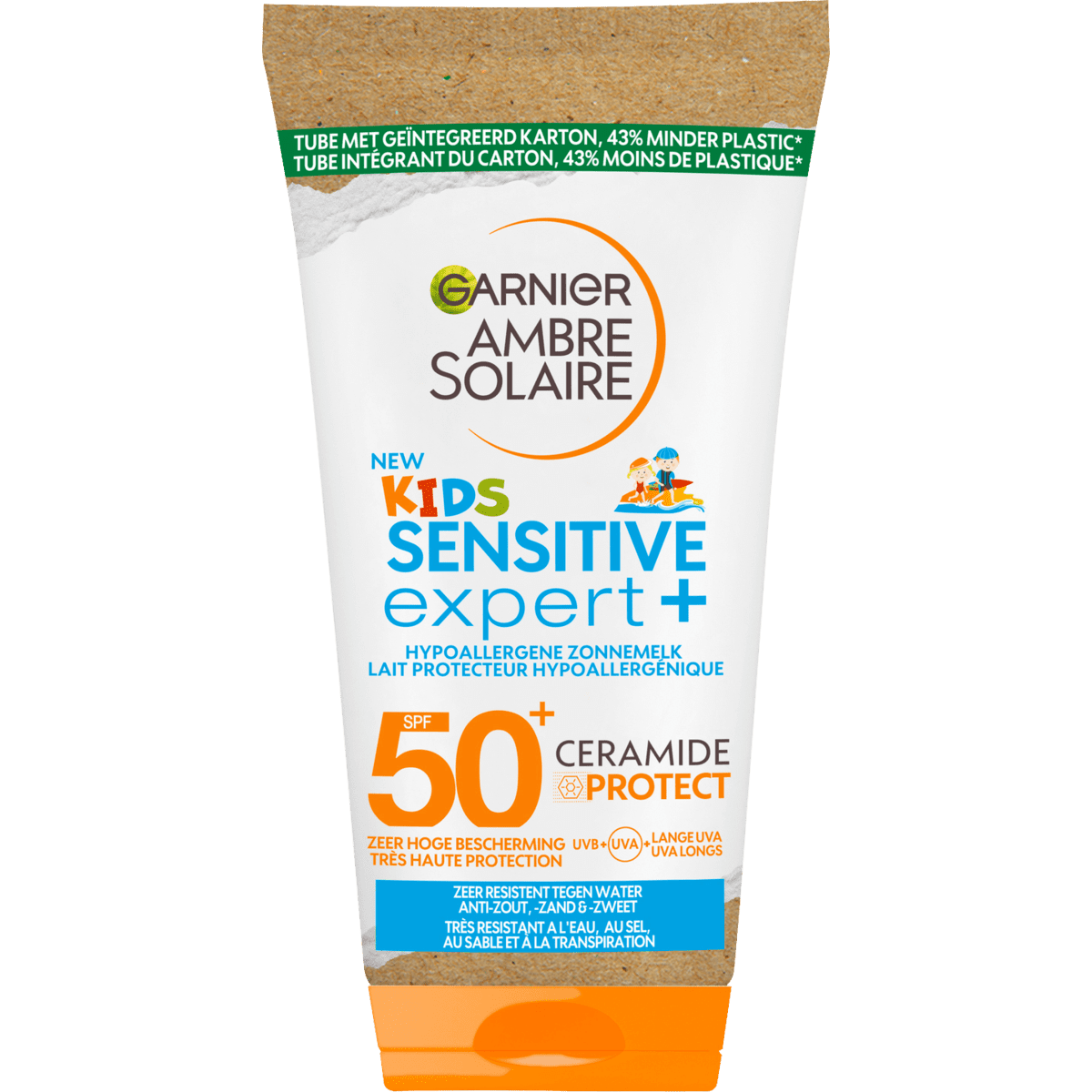 Garnier Ambre Solaire Kids Reisformaat Zonnebrandmelk SPF 50+ 50 ML