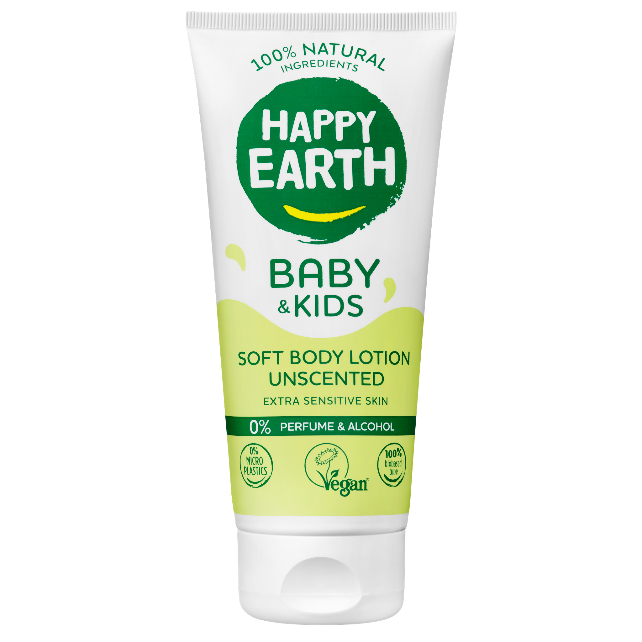 Happy Earth Baby & Kids Soft Body Lotion Parfumvrij 200 Ml