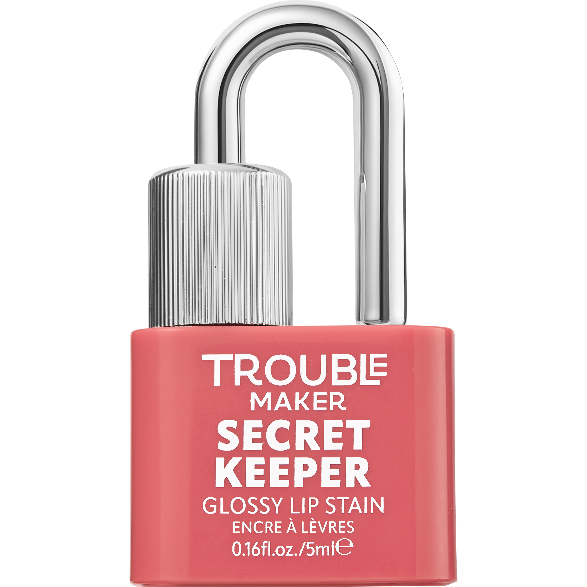 Trouble Maker Secret Keeper Lip Gloss Stain Undercover Pink Nude