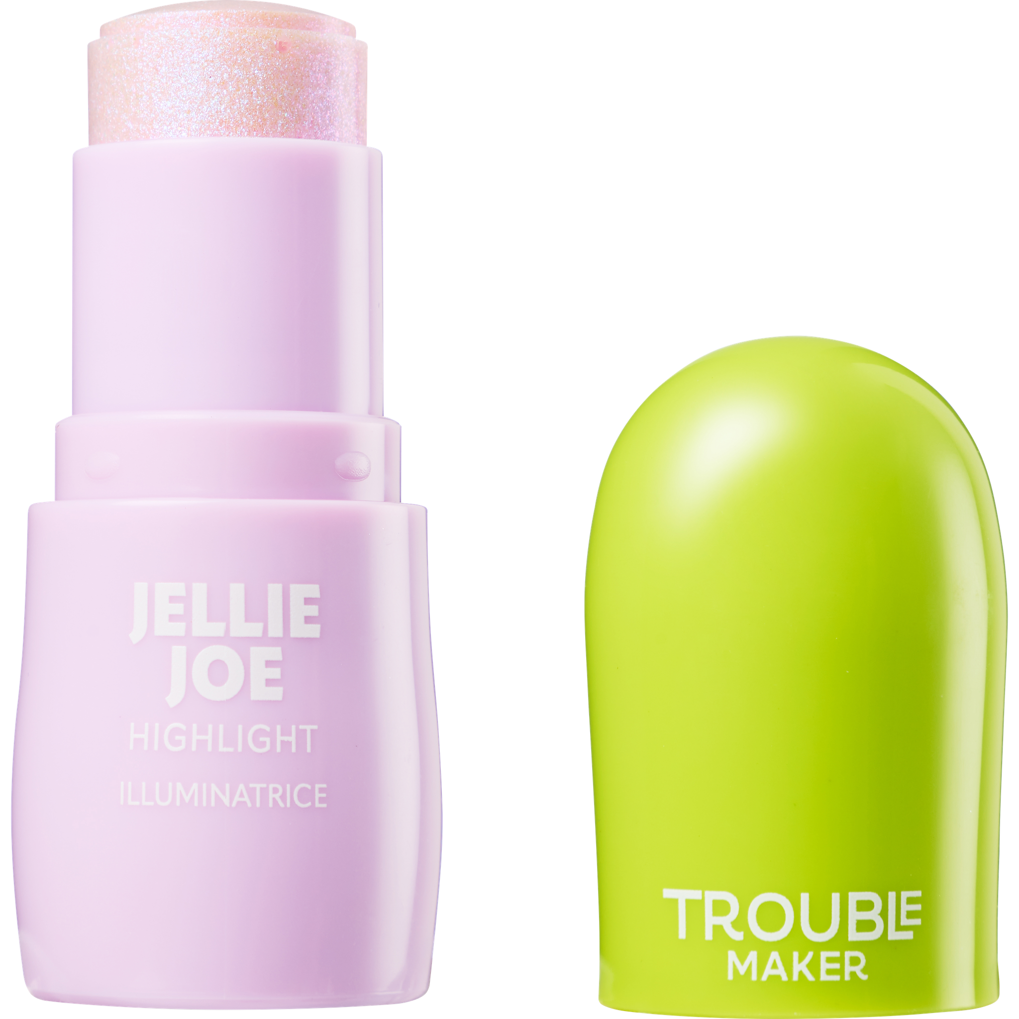 Trouble Maker Jellie Joe Stick Highlight Flip Trip Holo Pink