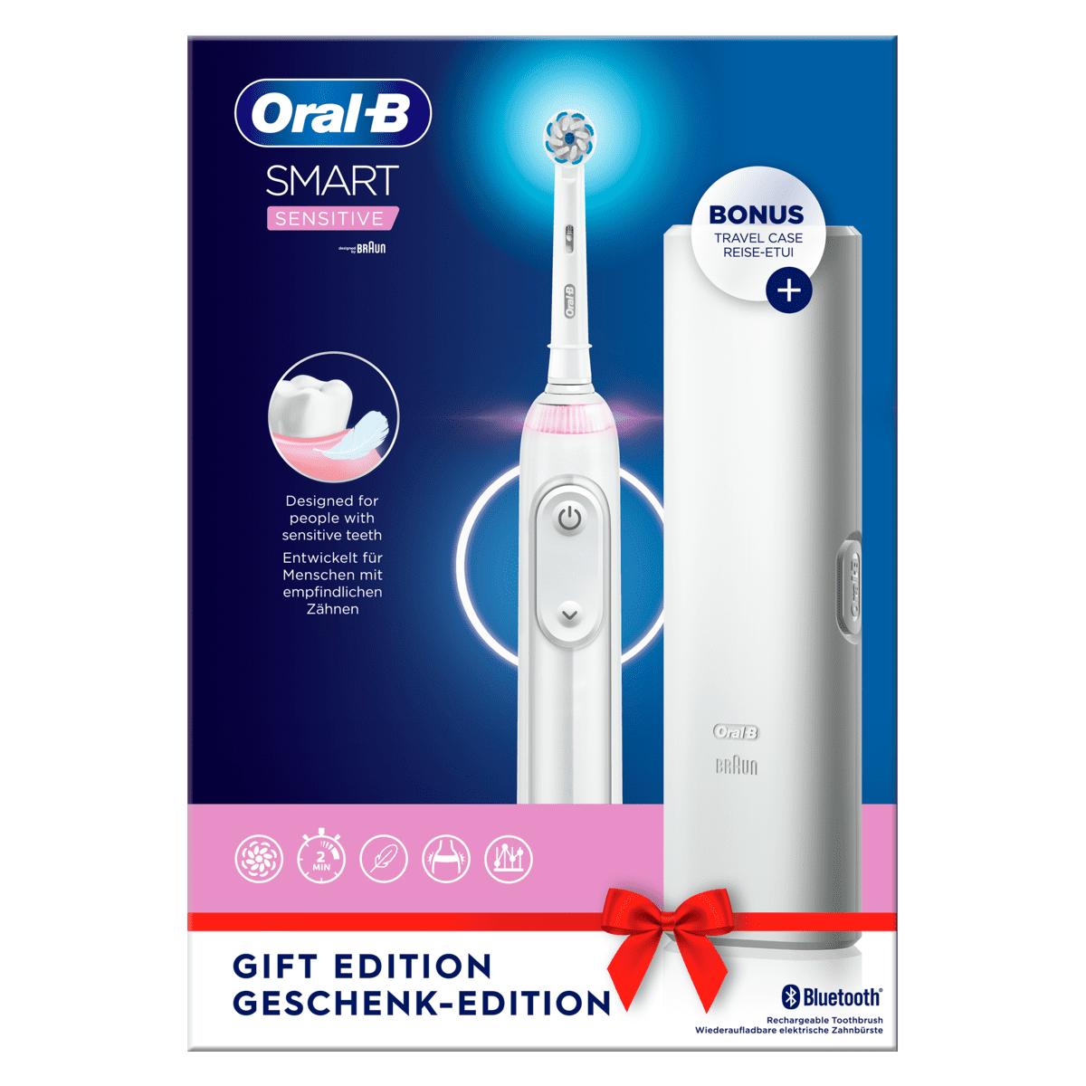 Teleurstelling Trottoir speelgoed Oral-B Smart Sensitive Elektrische Tandenborstel By Braun 1 EA | Etos