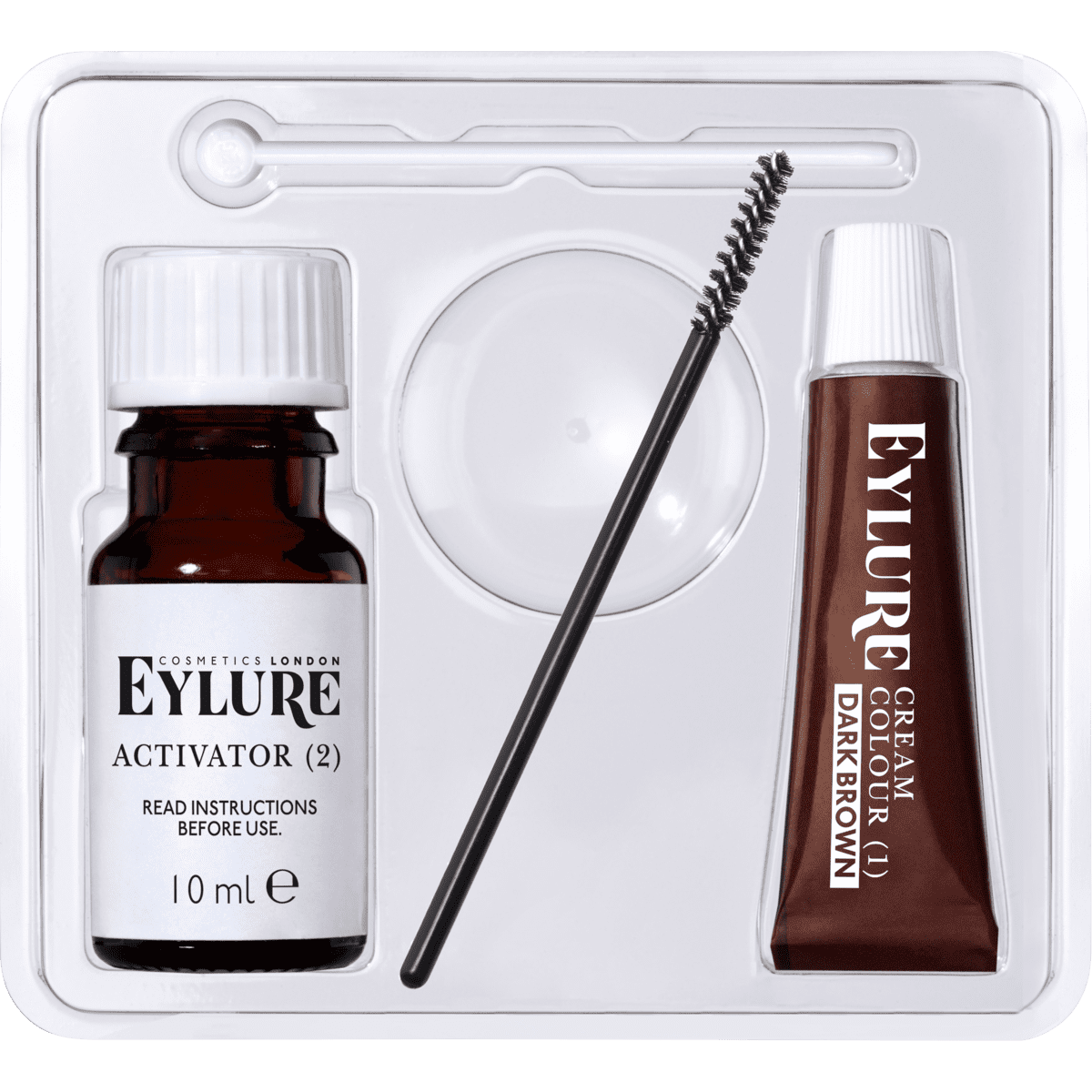 Eylure ProBrow Dye Kit Dark Brown 15 ML Etos