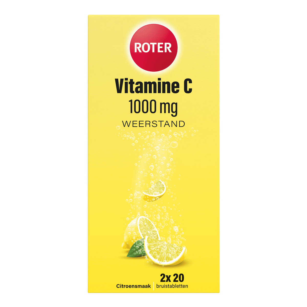 Roter Vitamine C 1000 MG Citroen Bruistabletten 40 stuks
