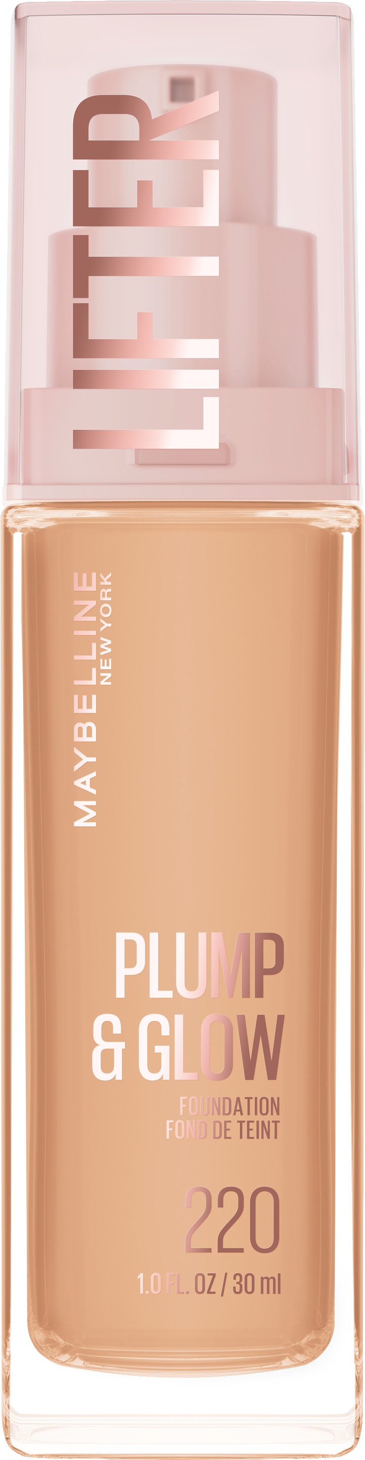 Maybelline New York Lifter Plump & Glow Foundation 220