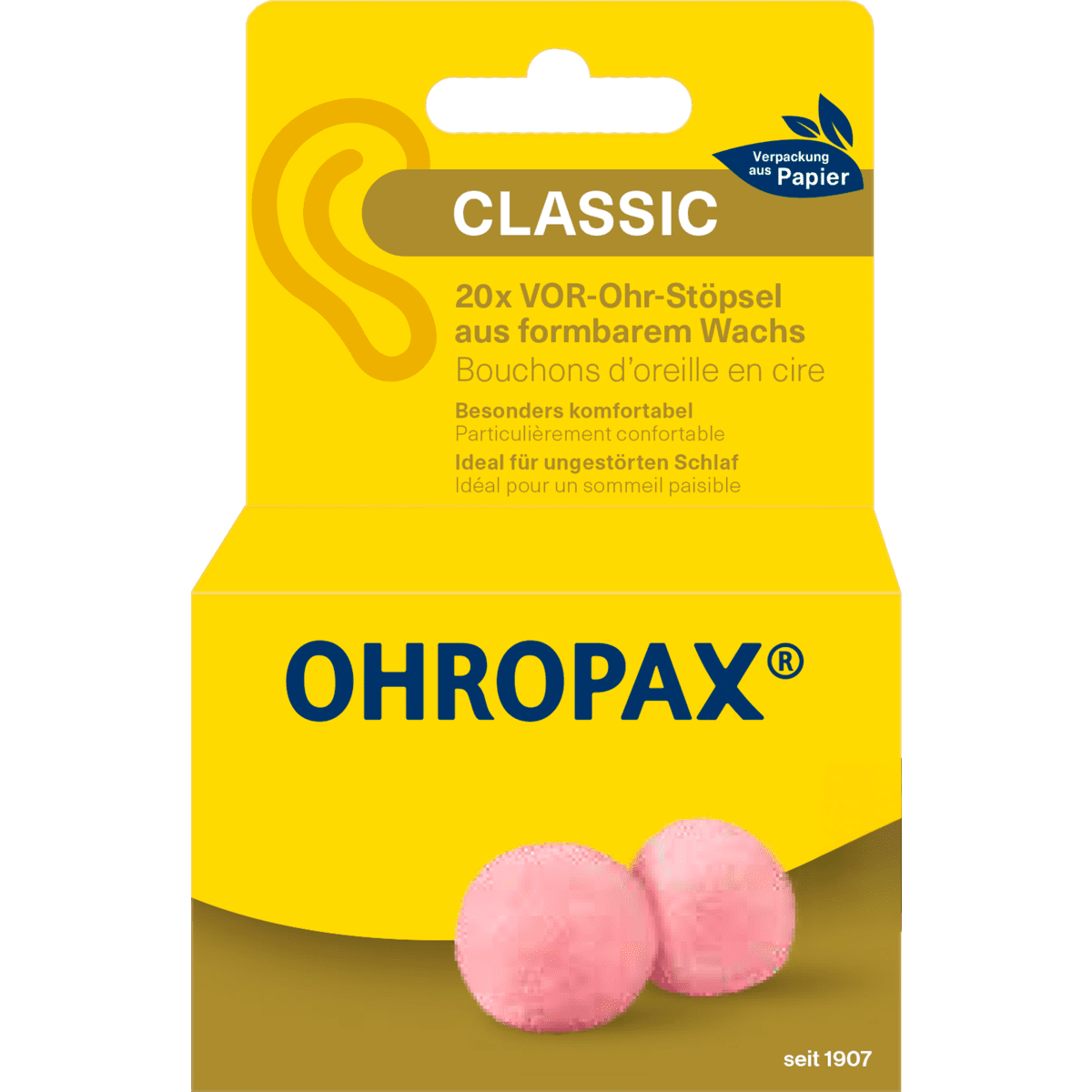 Ohropax Wasbolletjes Tegen Lawaai