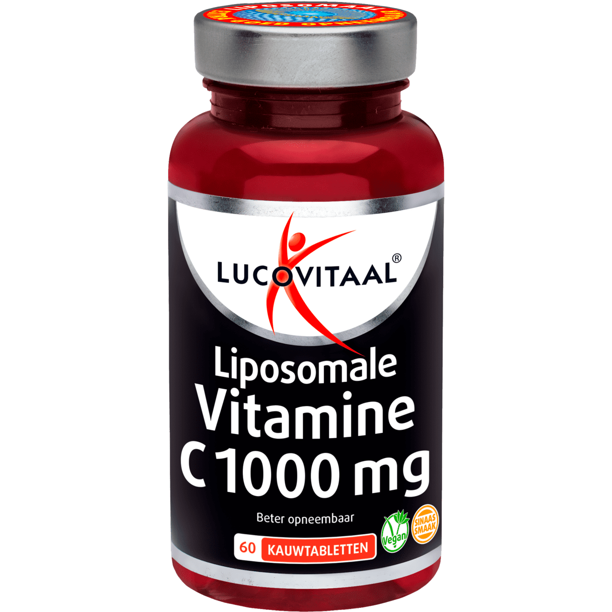 Lucovitaal Vitamine C 1000 mg Liposomaal Kauwtabletten 60 stuks