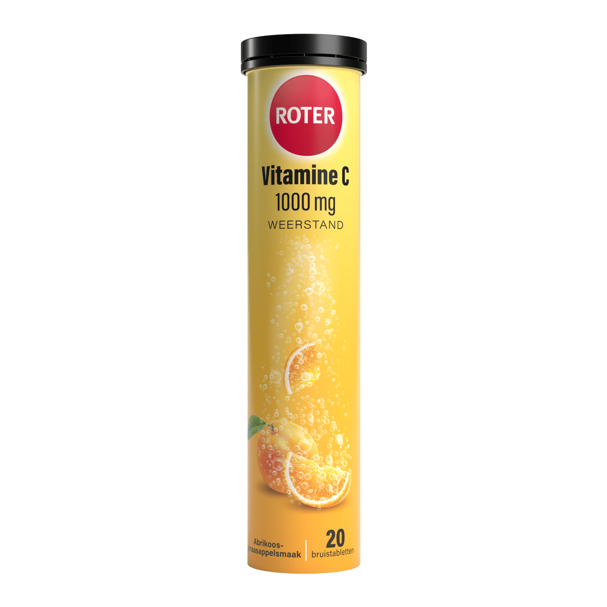 Roter Vitamine C 1000 MG Abrikoos Sinaasappel Bruistabletten 20 stuks