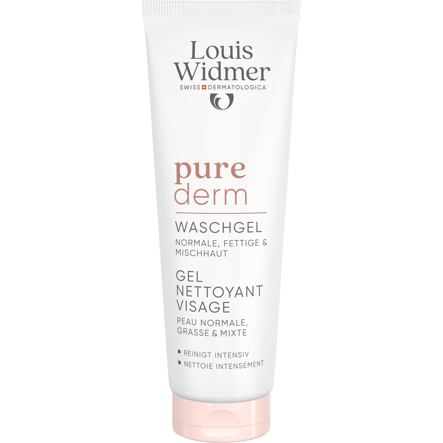 Louis Widmer Purederm Wash Gel Gezicht Met Parfum 125 ML