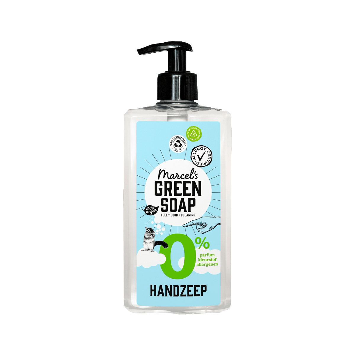 Marcel's Green Soap 0% Parfumvrij Handzeep 500 ML