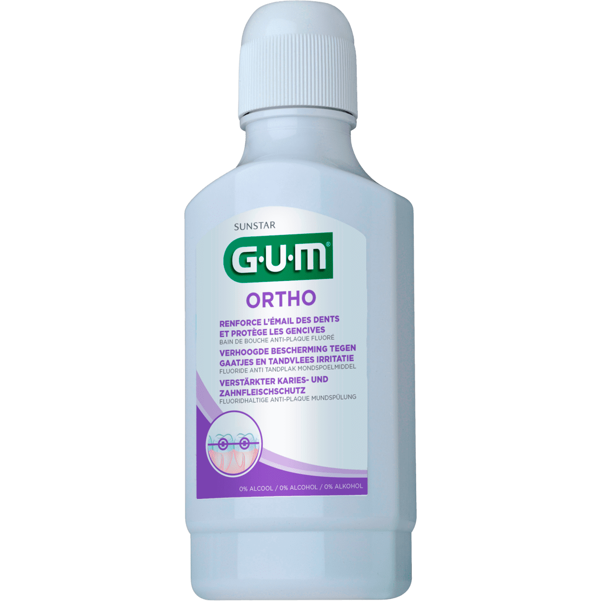 GUM® Ortho Mondspoeling 300 ML