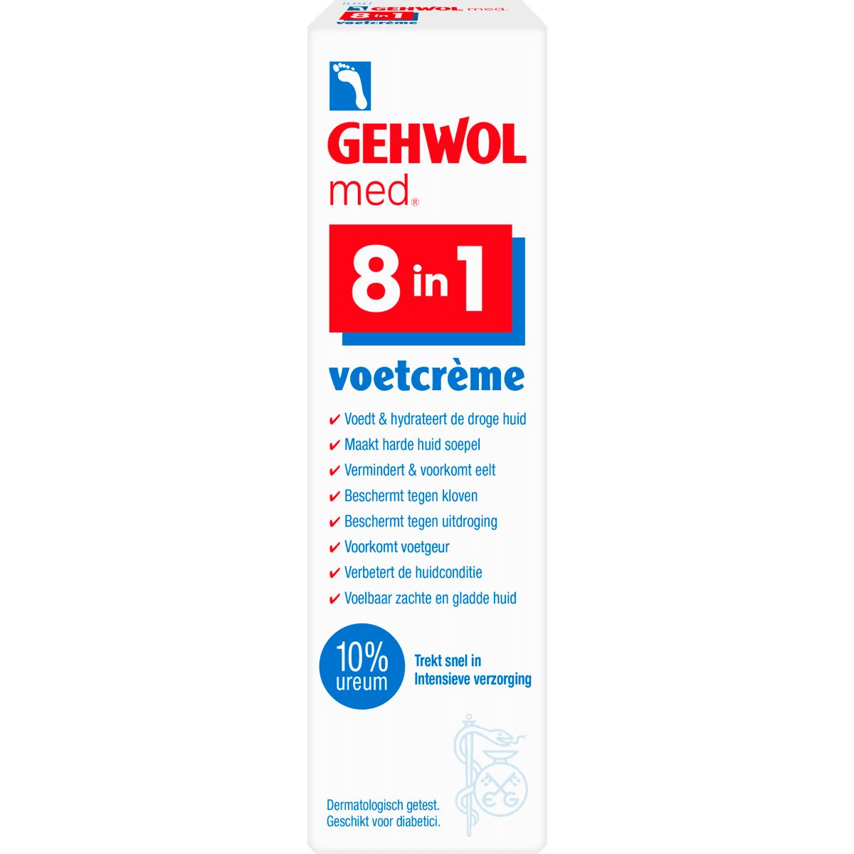 Gehwol 8-In-1 Voetcreme 75 ML
