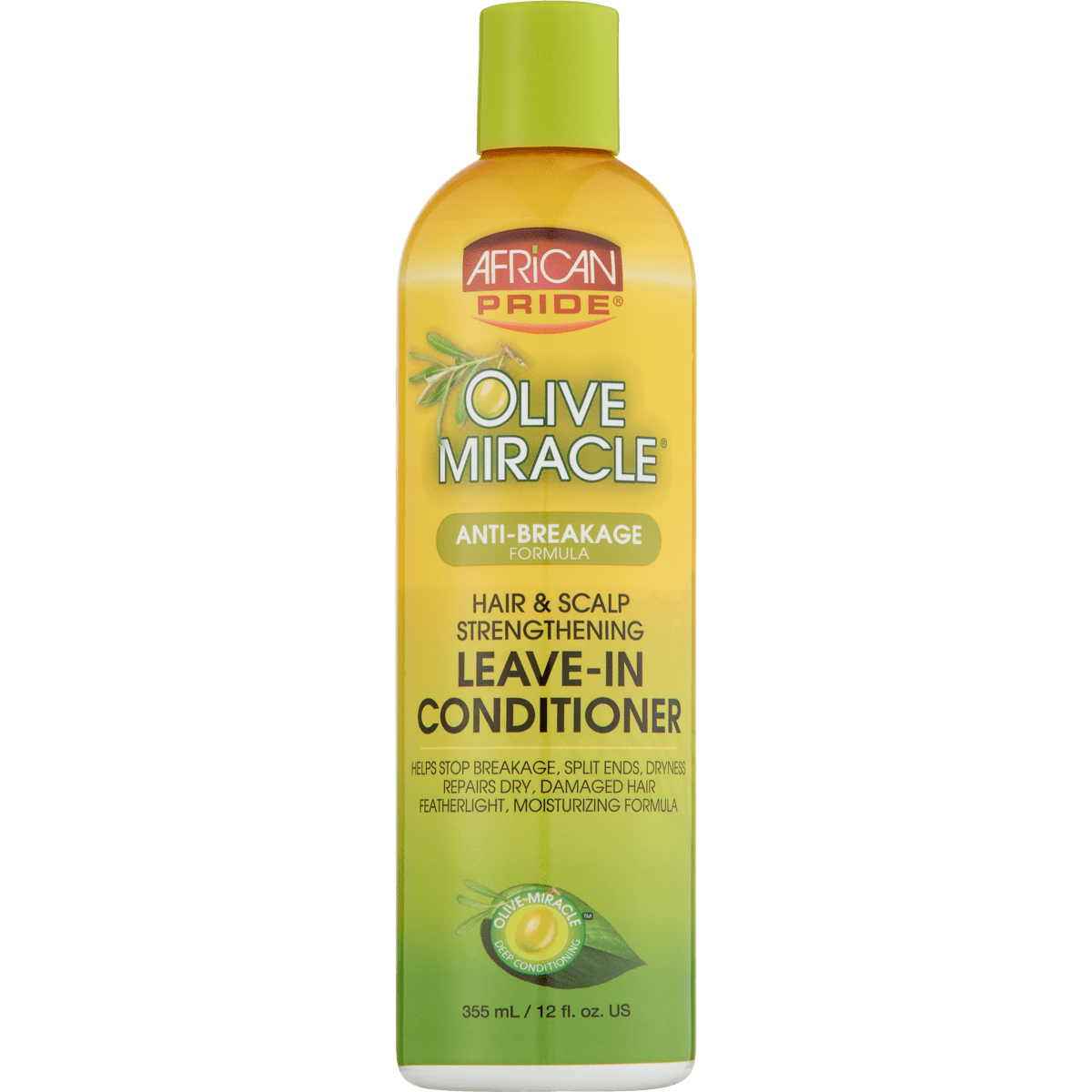 African Pride Olive Miracle LeaveIn 355 ML Etos