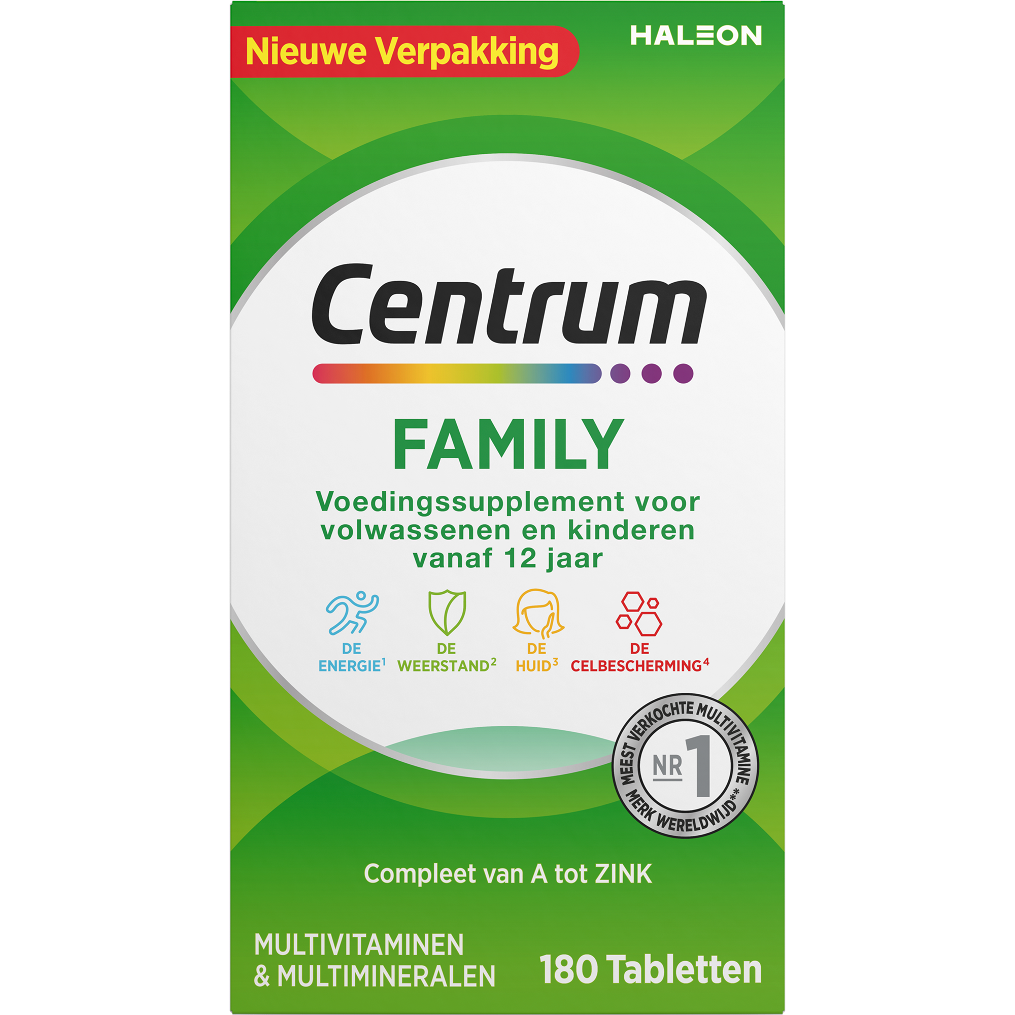 Centrum Family Multivitaminen Tabletten 180 stuks
