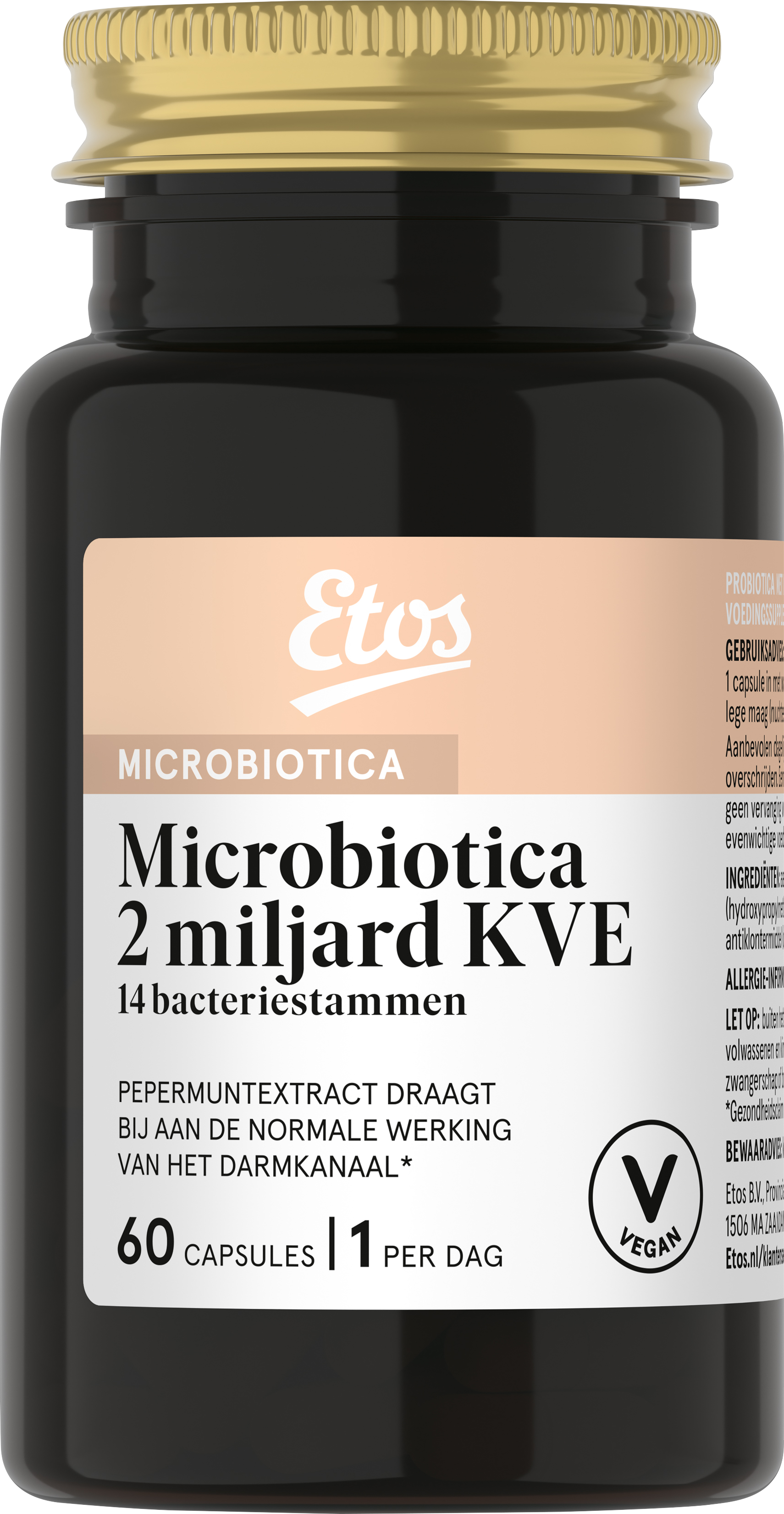 Etos Microbiotica 2 Miljard KVE CAP 60 stuks