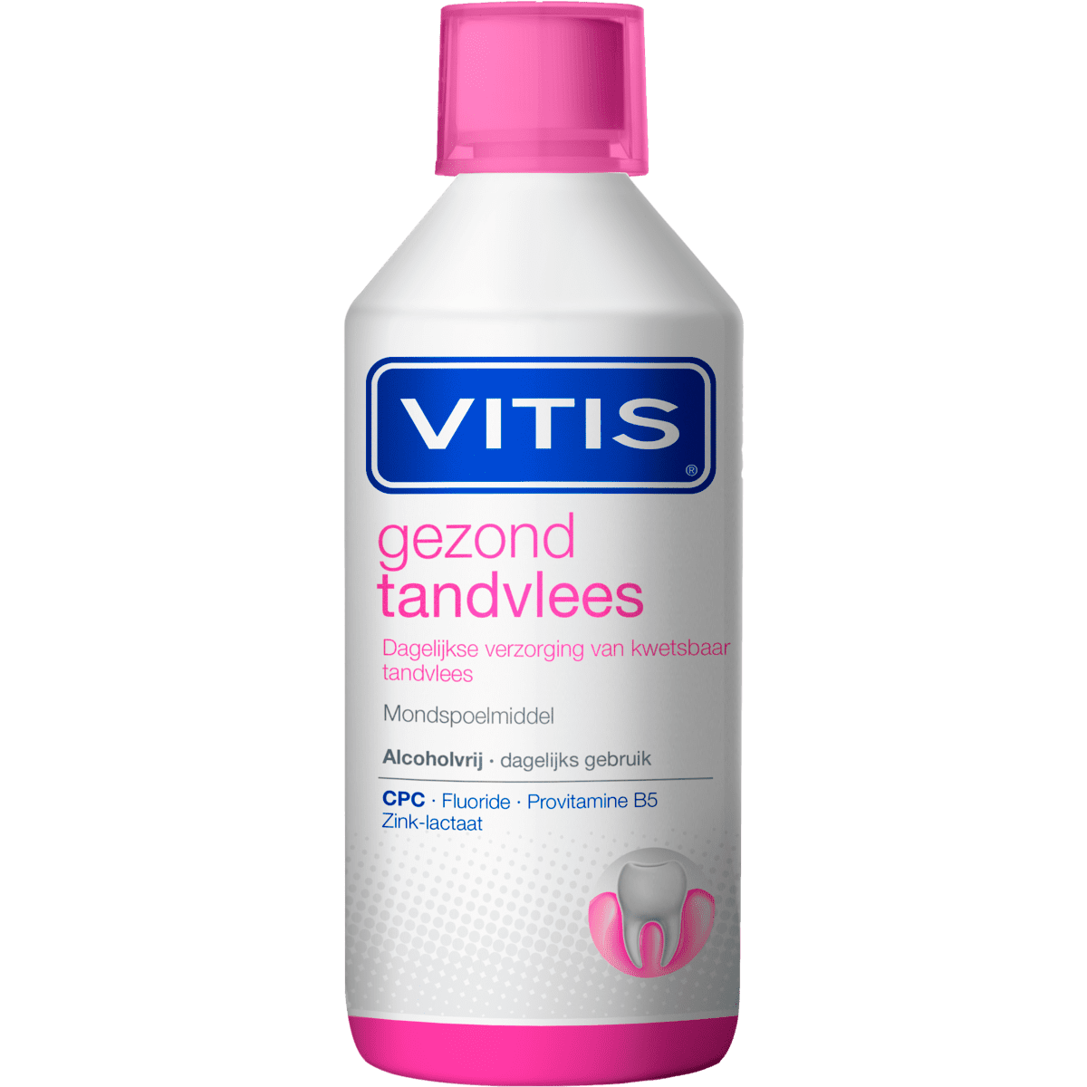 Vitis Gezond Tandvlees Mondspoeling 500 ml