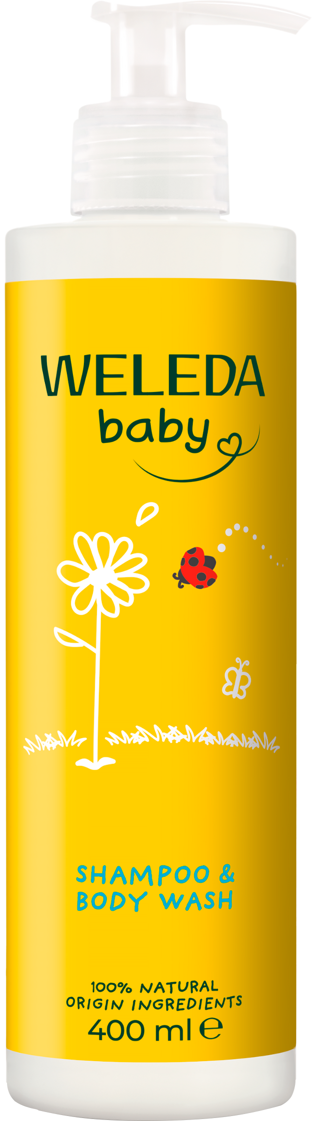 WELEDA Baby Calendula Shampoo & Douchecrème 400 ML