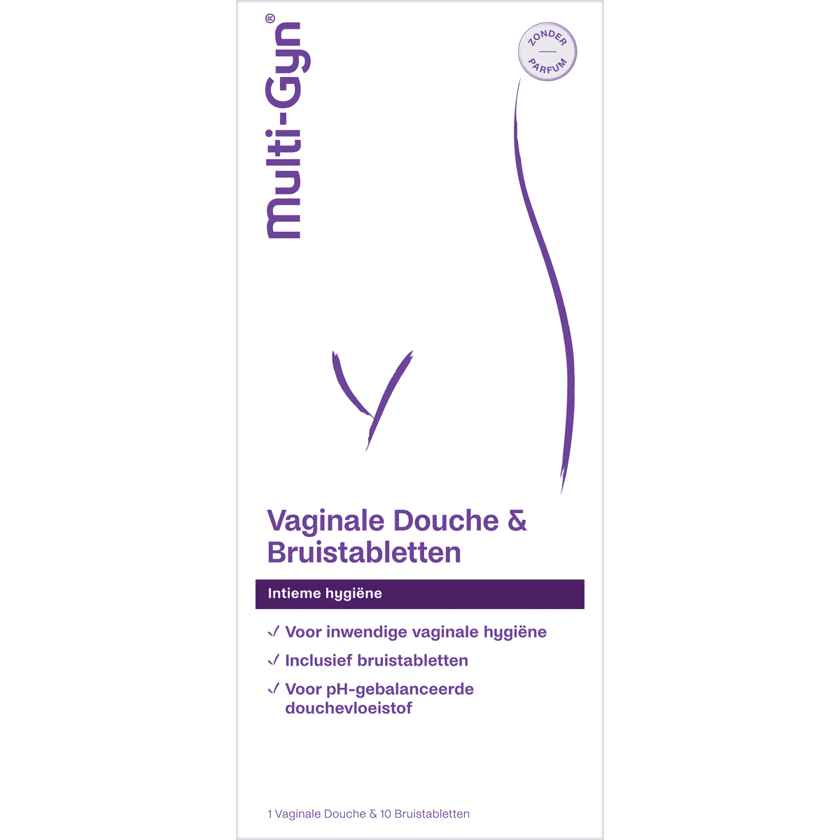 Multi-Gyn Vaginale Douche Bruistabletten 10 stuks