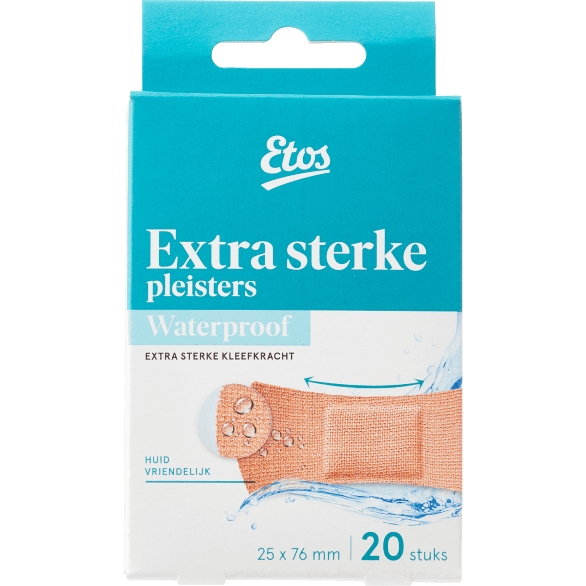 Etos Extra Sterke Pleister WaterprooF Pleisters 20 stuks