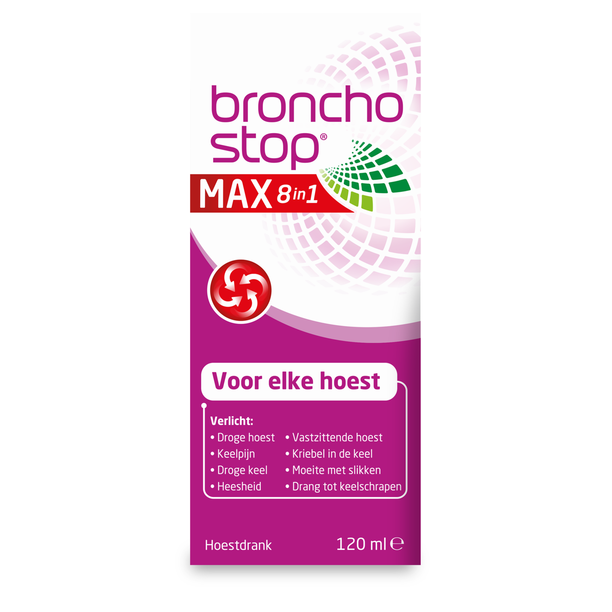 Bronchostop Max 8in1 Hoestdrank 120 ML