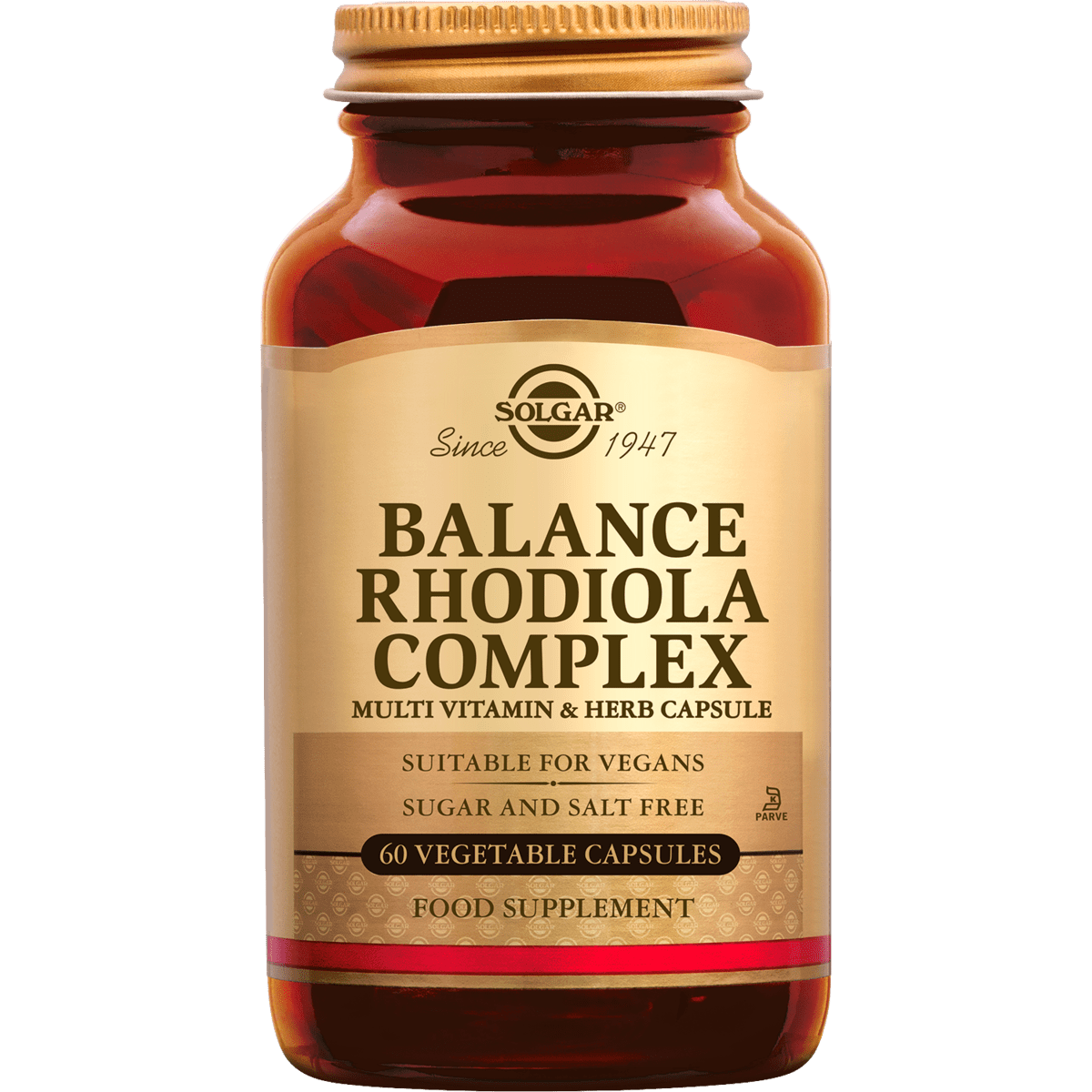 Solgar Balance Rhodiola Complex Vegetable Capsules 60 stuks