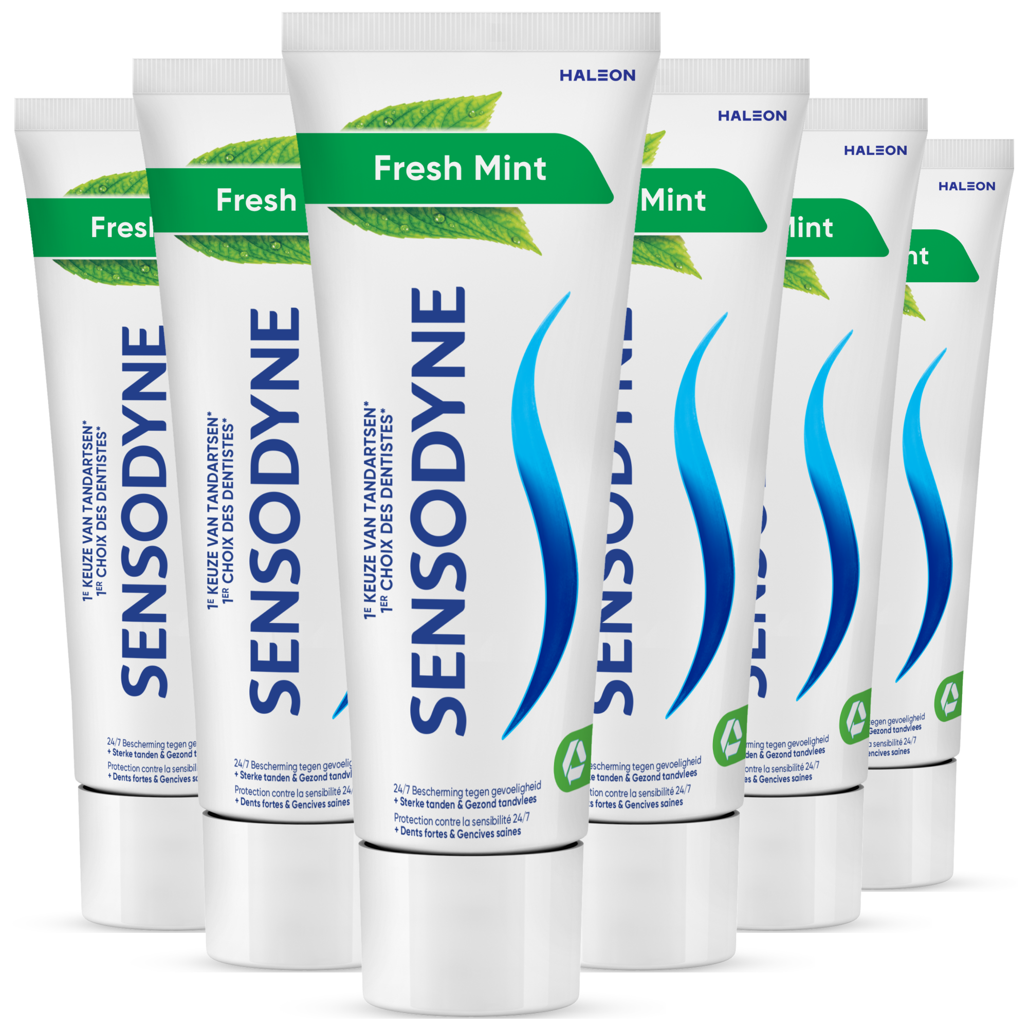Sensodyne Fresh Mint Tandpsta 75 ML Multipack 6 stuks