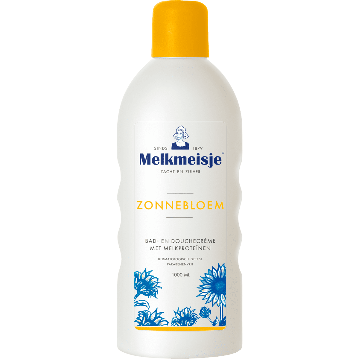 Melkmeisje Zonnebloem & Melk Bad & Douchecrème 1000 ML
