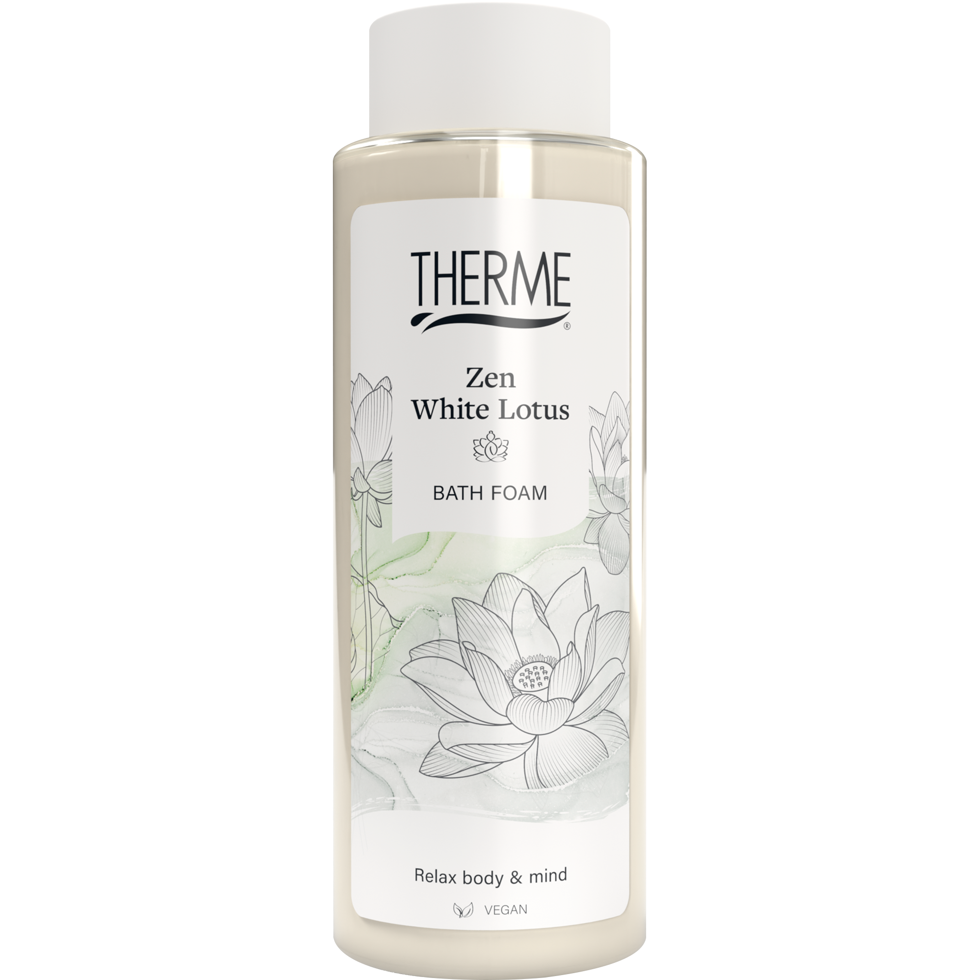 Therme Zen White Lotus Relaxing Badschuim 500 ML