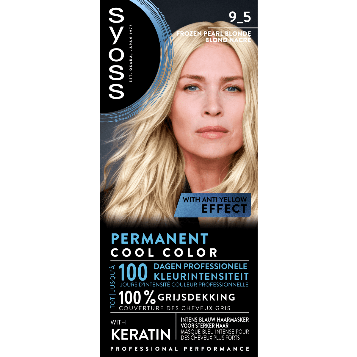 Syoss Haarverf 9-5 Cool Frozen Pearl Blonde