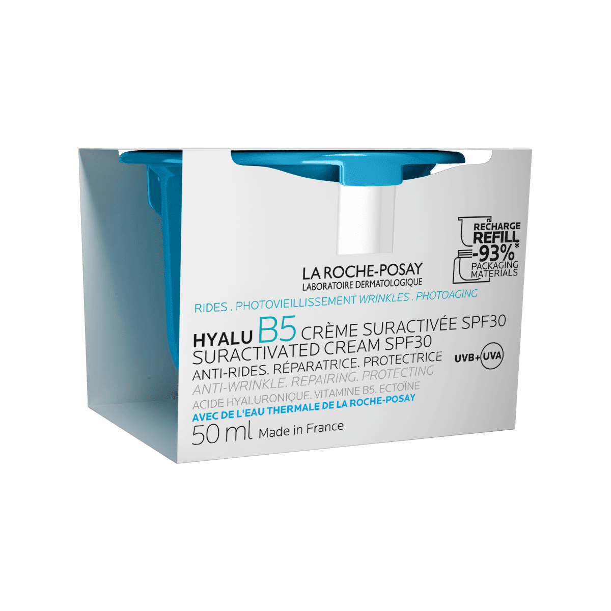 La Roche-Posay Hyalu B5 Suractivated Crème SPF30 Navulling 50 ML