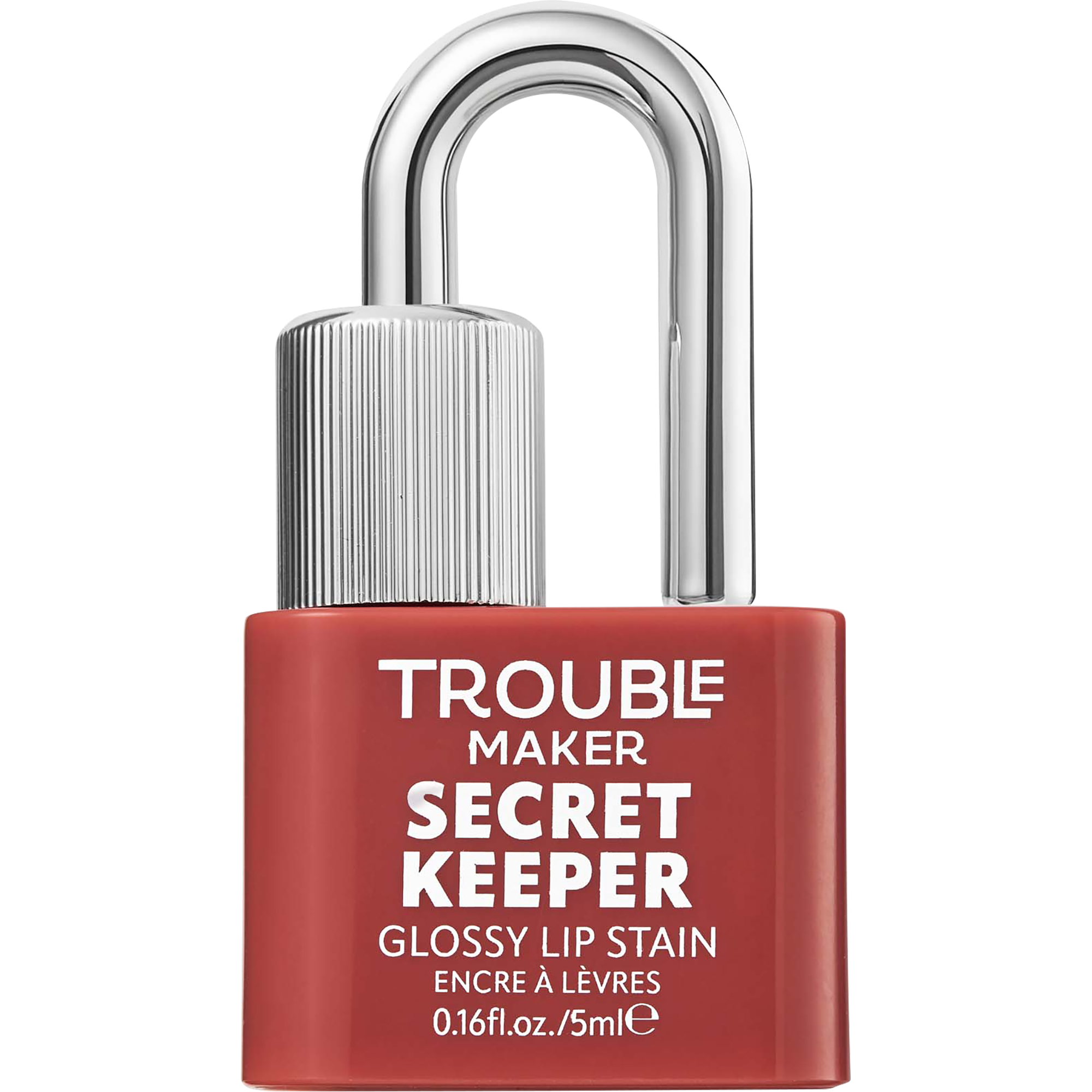 Trouble Maker Secret Keeper Lip Gloss Stain Shifty Biz Rose Nude
