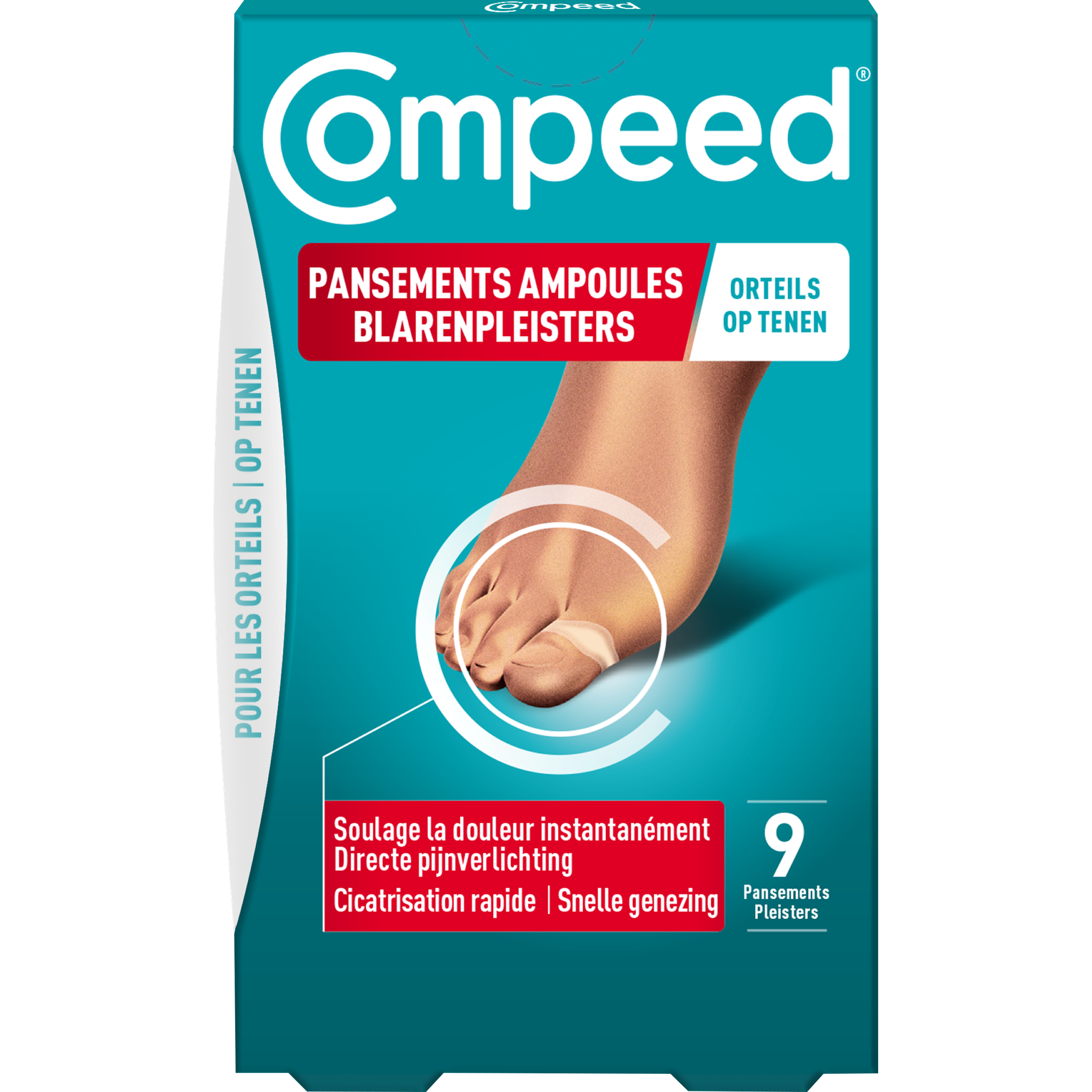 Compeed Blarenpleister op Tenen 9 stuks