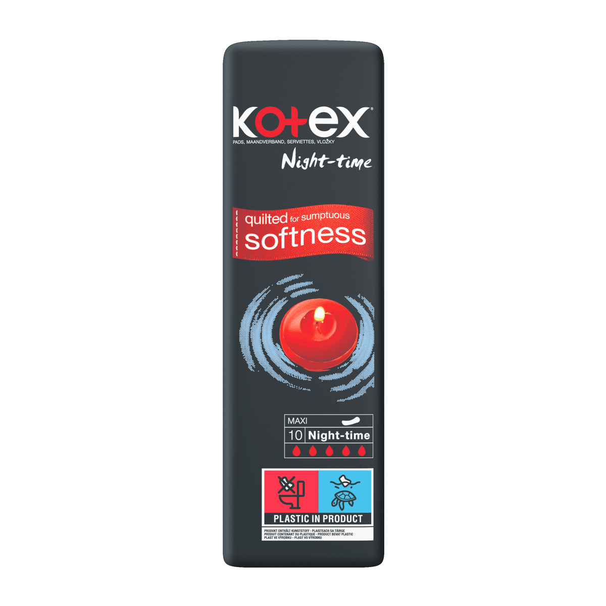 Kotex Maxi Maandverband Night 10 stuks