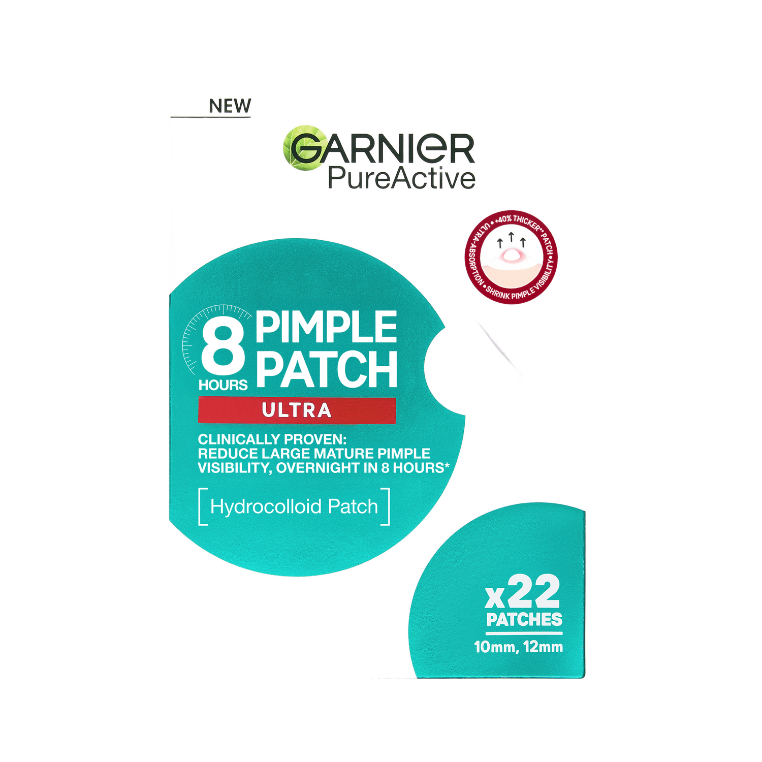 Garnier PureActive Pimple Patch Ultra 22 stuks