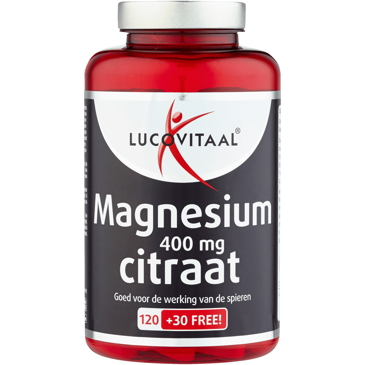 Lucovitaal Magnesium 400 mg Citraat Tabletten 150 EA Etos