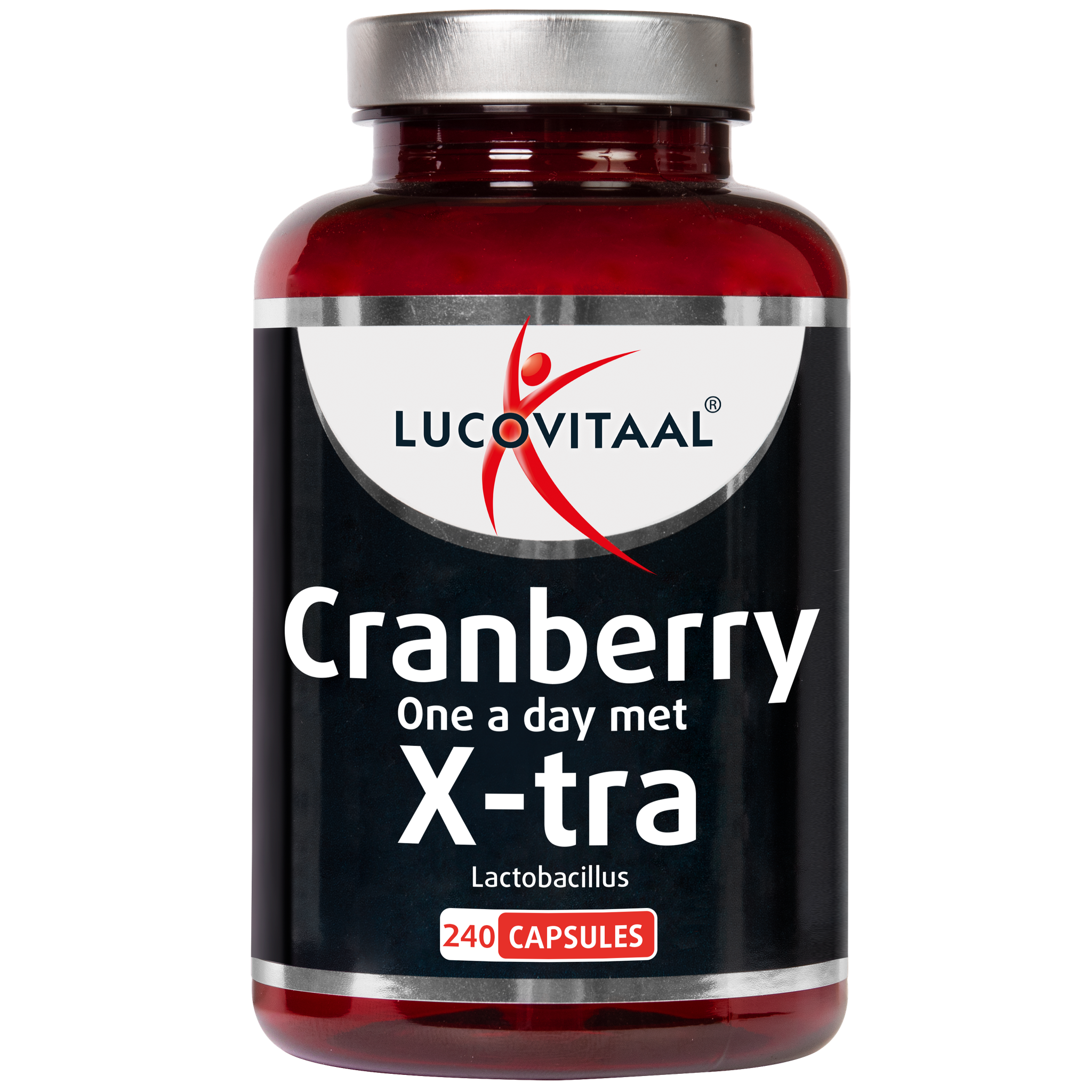 Lucovitaal Cranberry One a Day met X-tra Lactobacillus capsules 240 stuks
