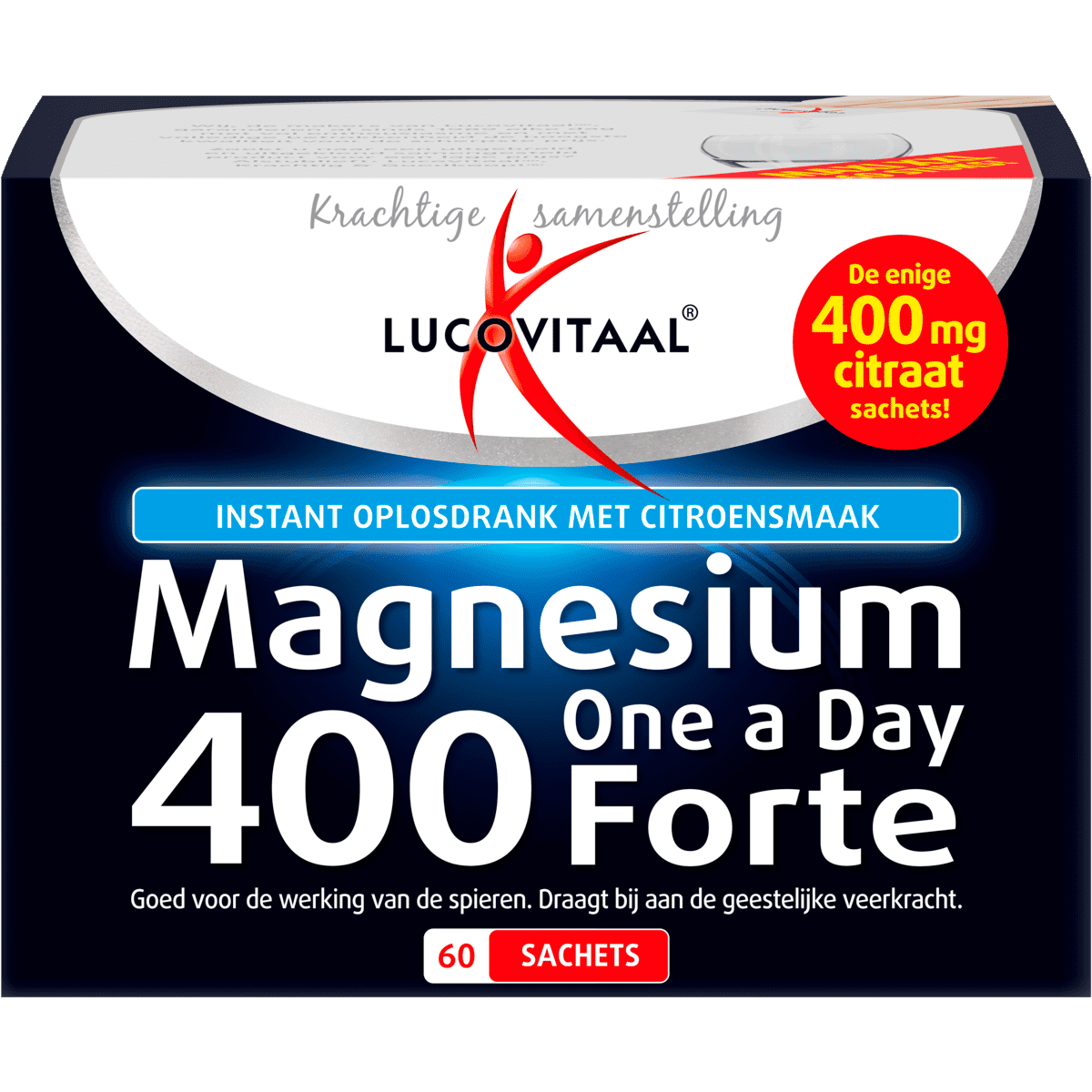 Lucovitaal Magnesium Forte sachets 60 EA Etos