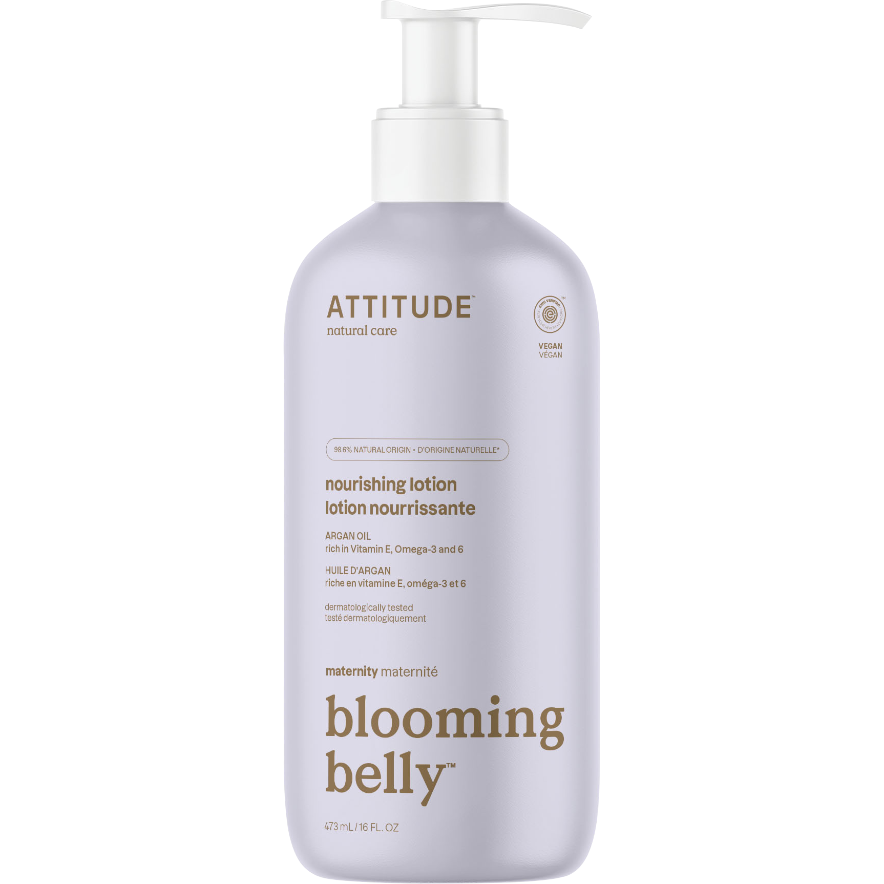 ATTITUDE Blooming Belly Argan Nourishing Bodylotion 473 ML