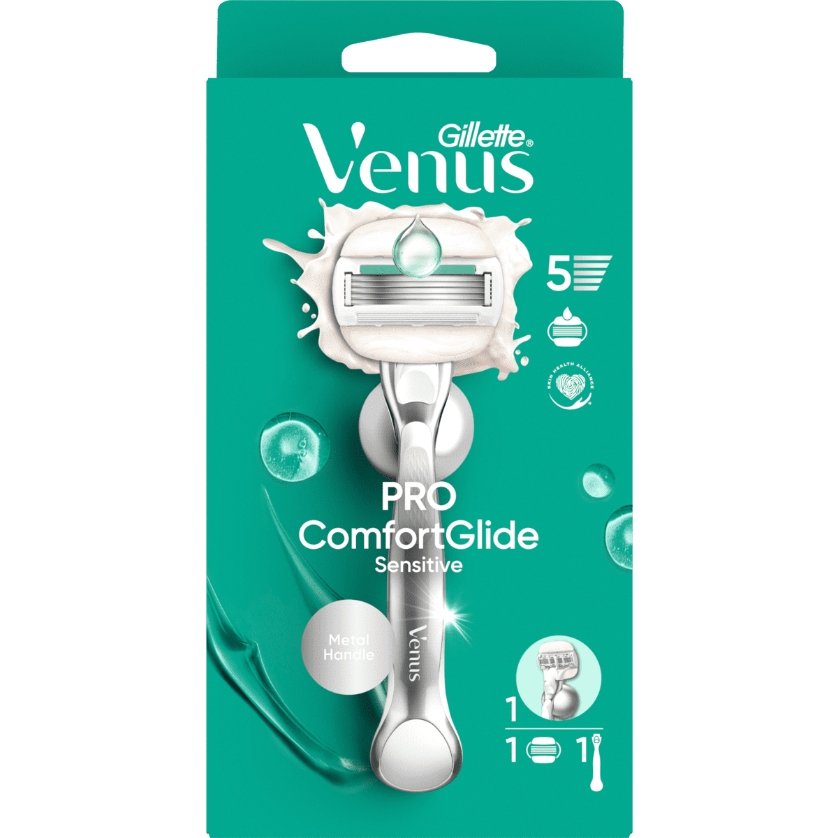 Gillette Venus ComfortGlide Sensitive Scheersysteem Met 1