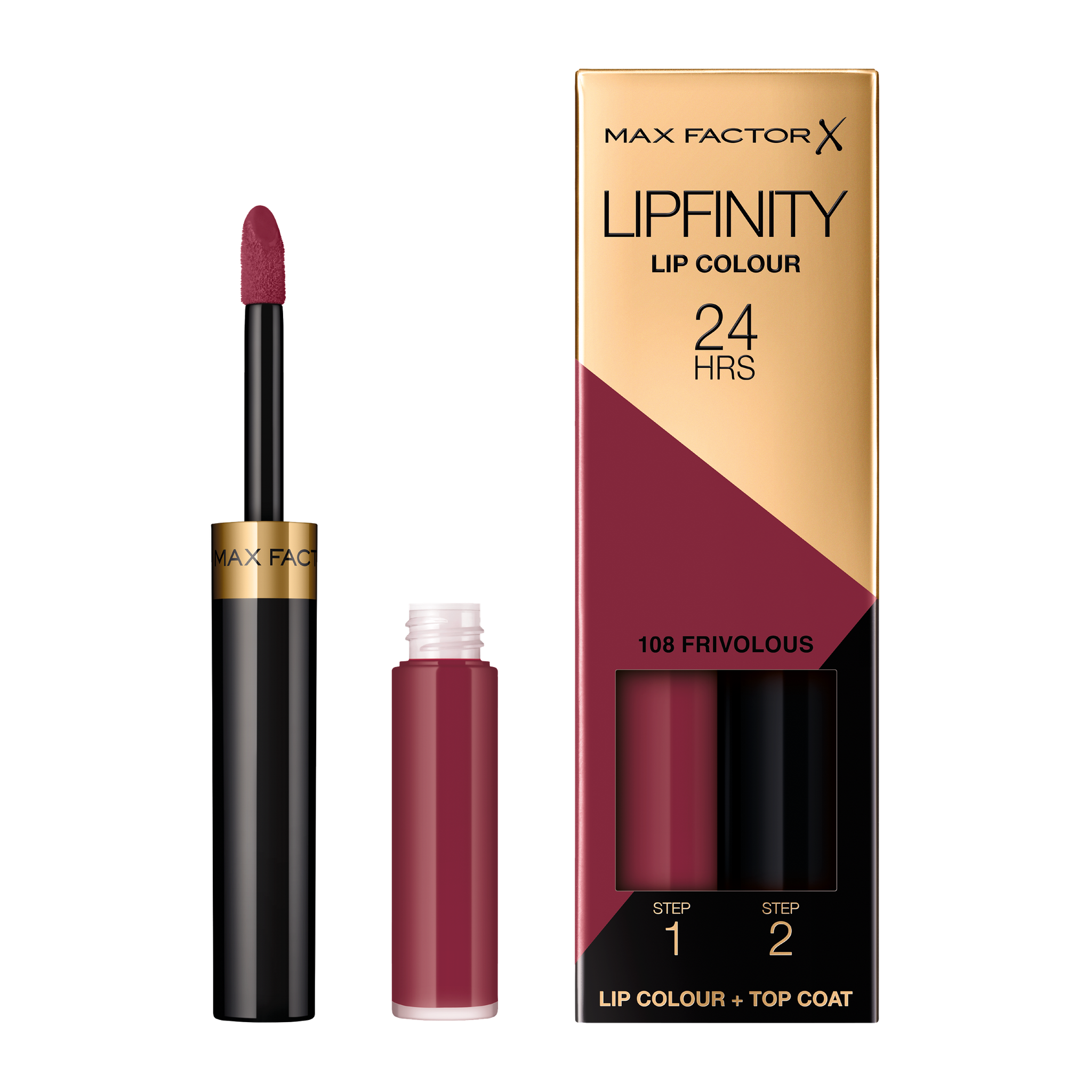 Max Factor Lipfinity Lip Colour Lippenstift 108 Frivolous