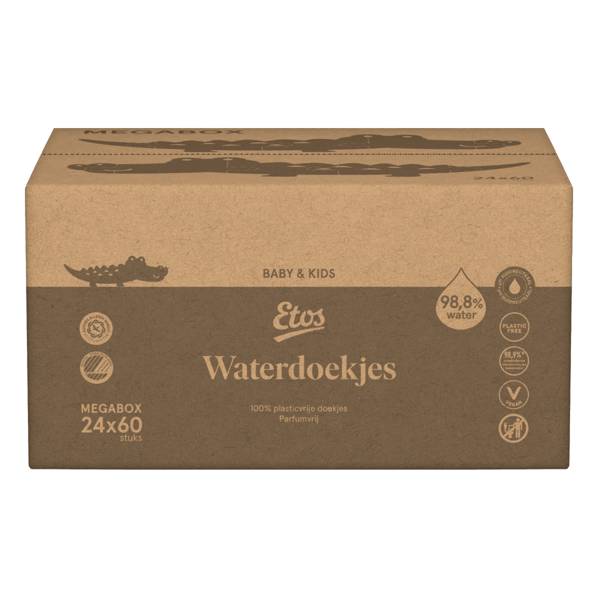 Etos Baby Waterdoekjes 24x60 stuks