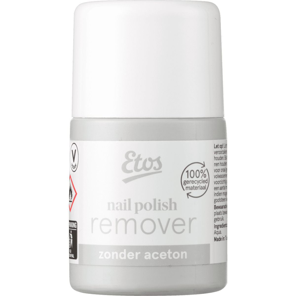 Etos Nagellak Remover Zonder Aceton Mini 50 ML