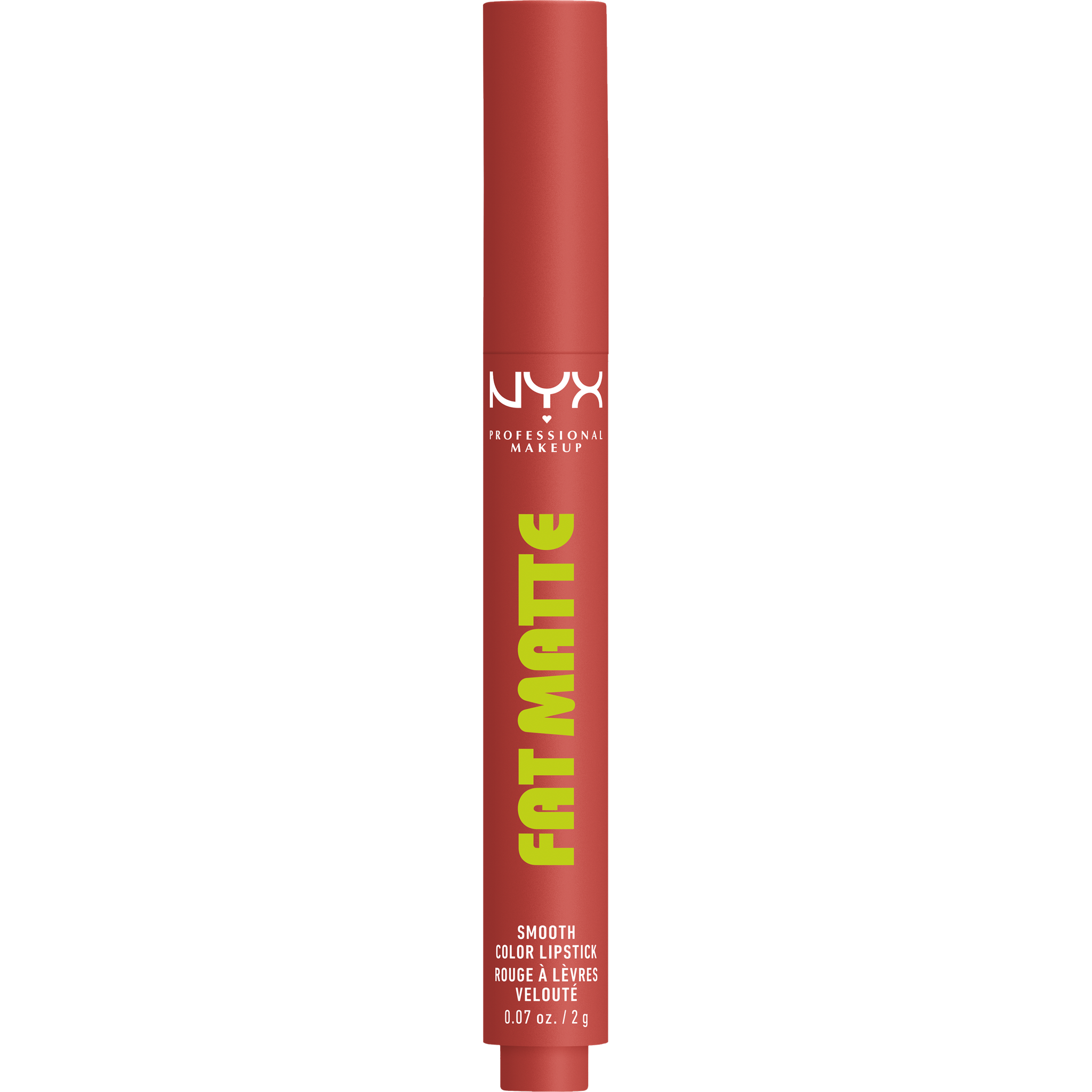 NYX Professional Make Up Fat Matte Lipstick 09 Mauve Cloud Rood