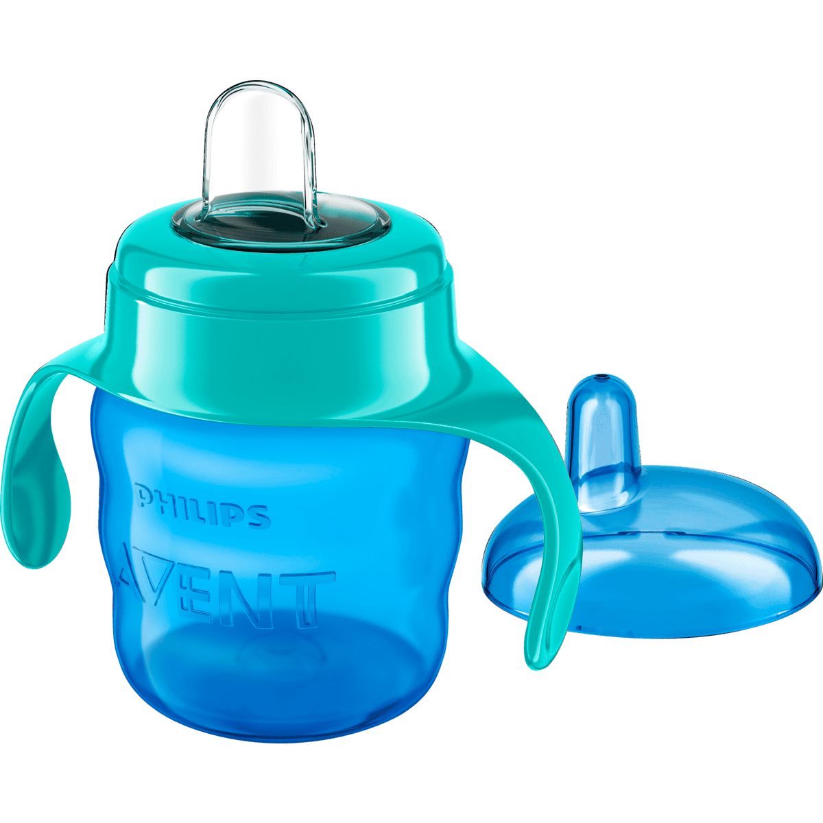 Philips Avent My Grippy Tuitbeker 6M+ Blauw SCF551/05 200 ML