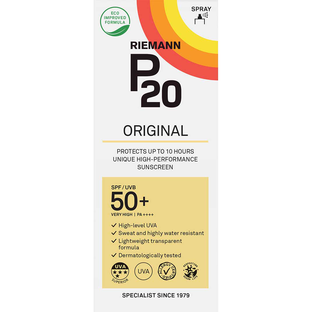 P20 Original Zonnebrand SPF50+ 175 ML